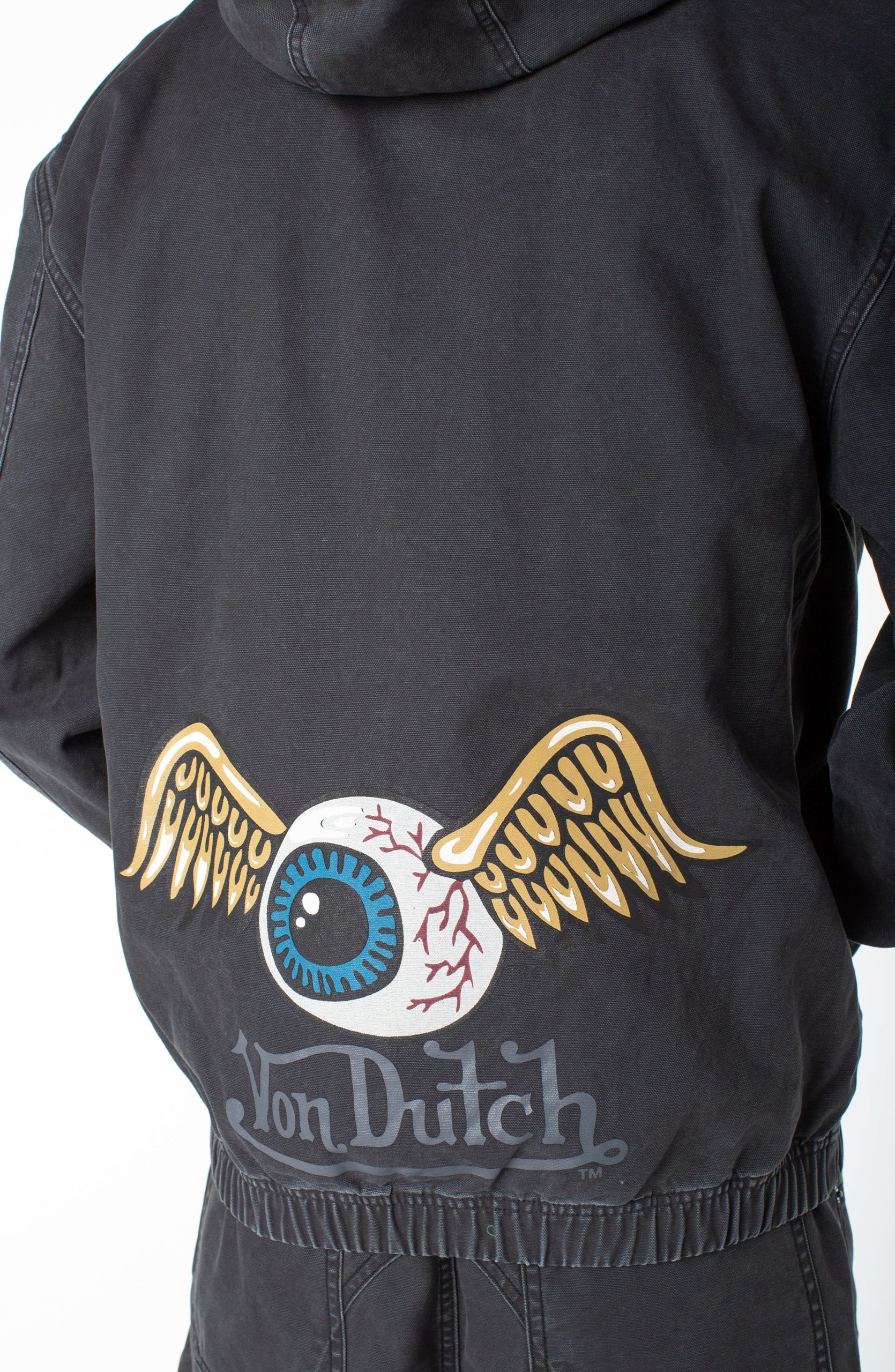Men's The Invaders Hoodie ?C Black - Image 6