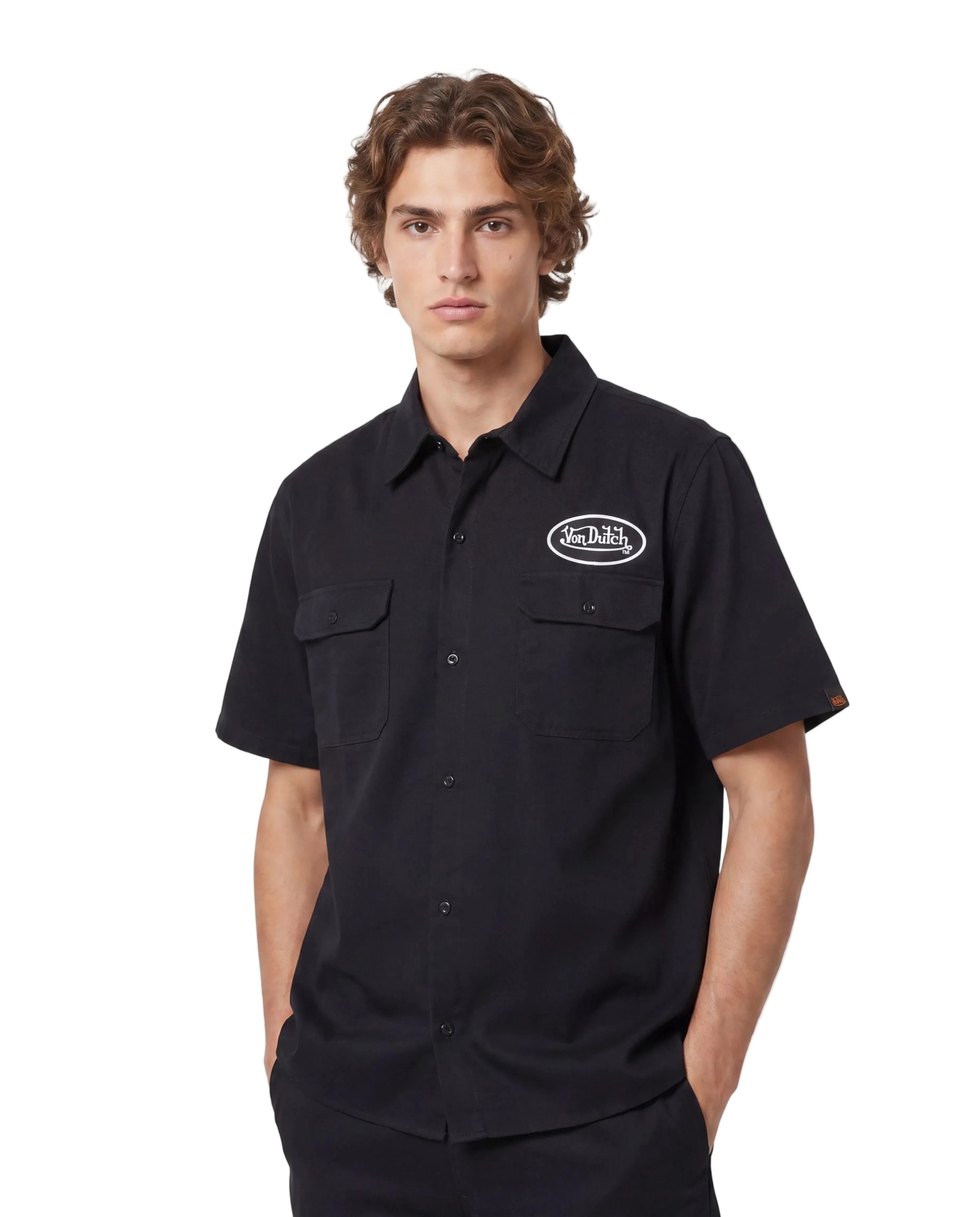 Classic Mechanic Shirt ?C Black and White - Image 2