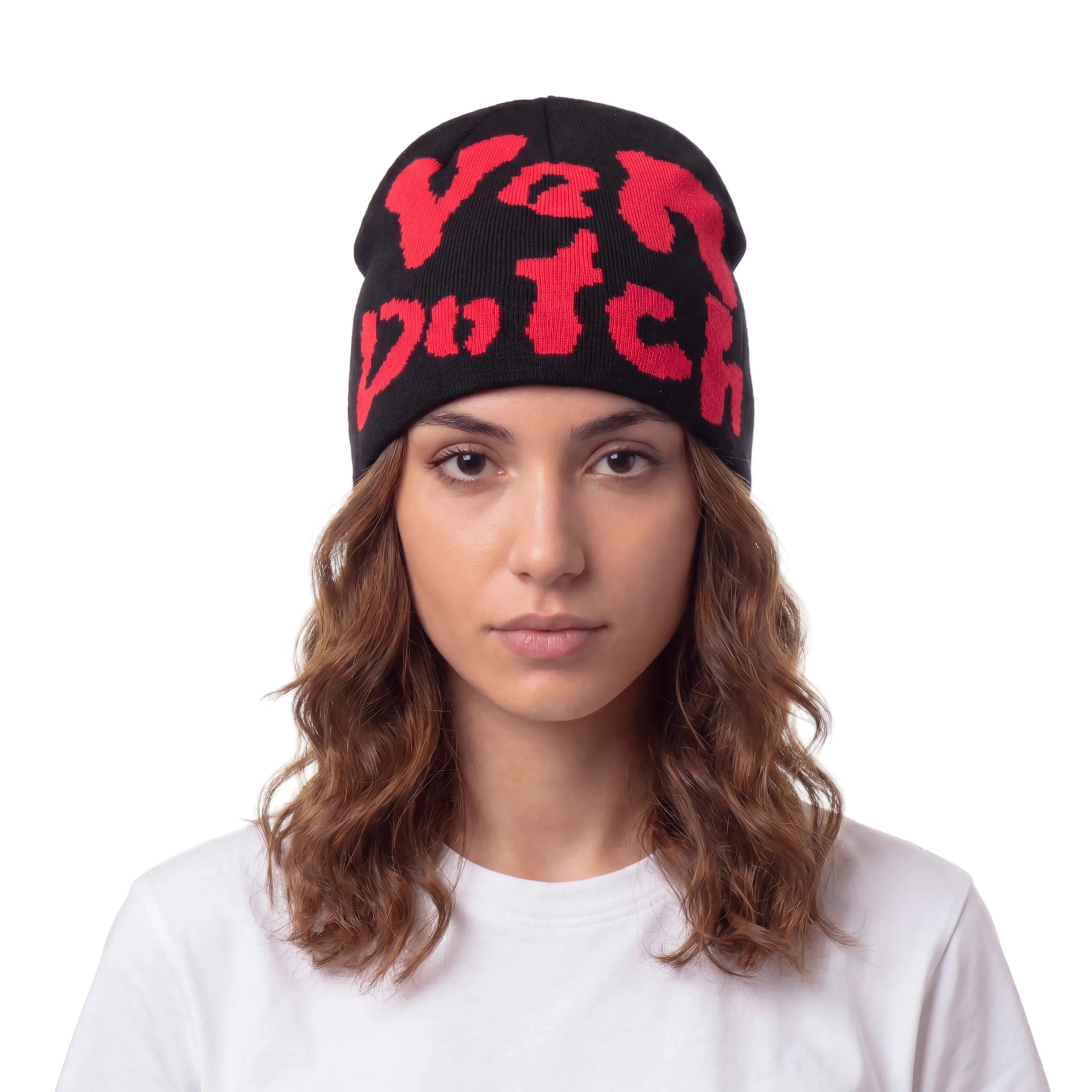Safari Cheetah Beanie - Red - Image 2