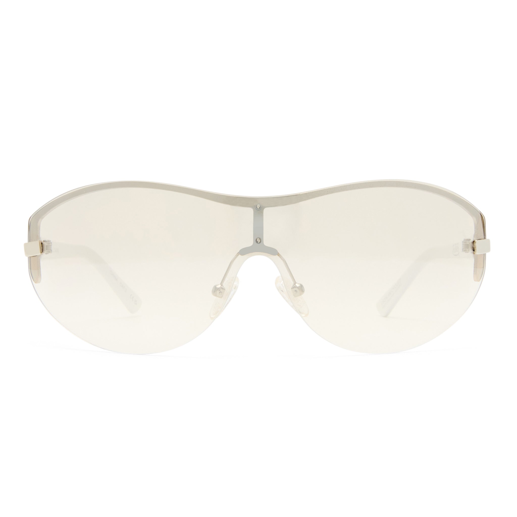 VON DUTCH x AIRE BOMBSHELL SUNGLASSES - SILVER WHITE