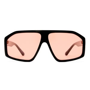 VON DUTCH x AIRE DISGRACED SUNGLASSES - BLACK CINNAMON TINT