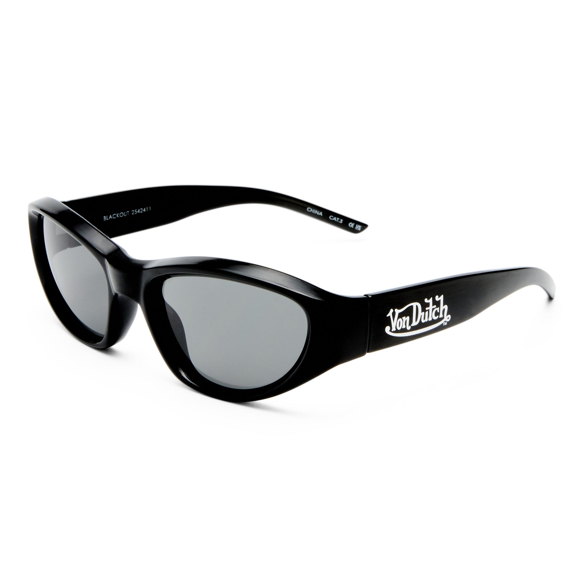 VON DUTCH x AIRE BLACKOUT SUNGLASSES - BLACK - Image 2