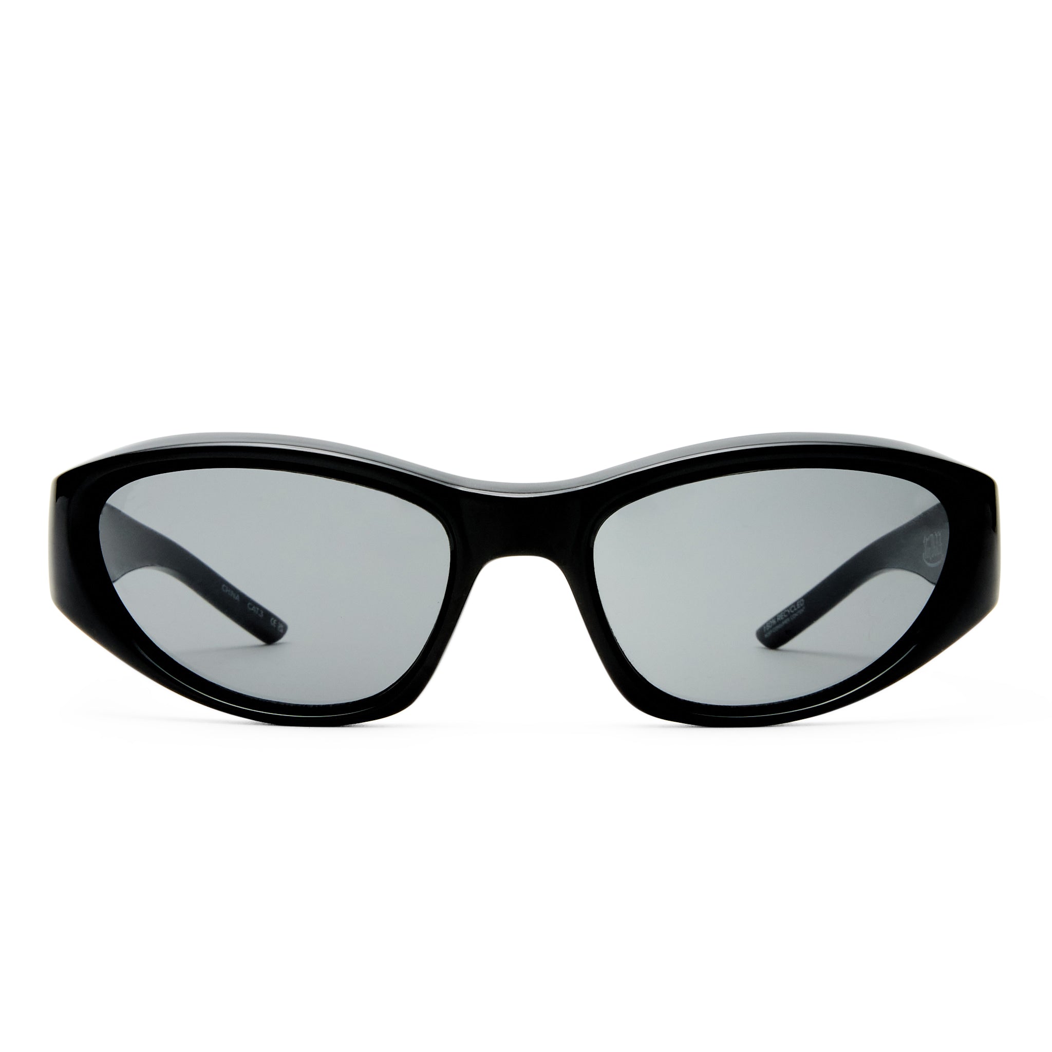 VON DUTCH x AIRE BLACKOUT SUNGLASSES - BLACK