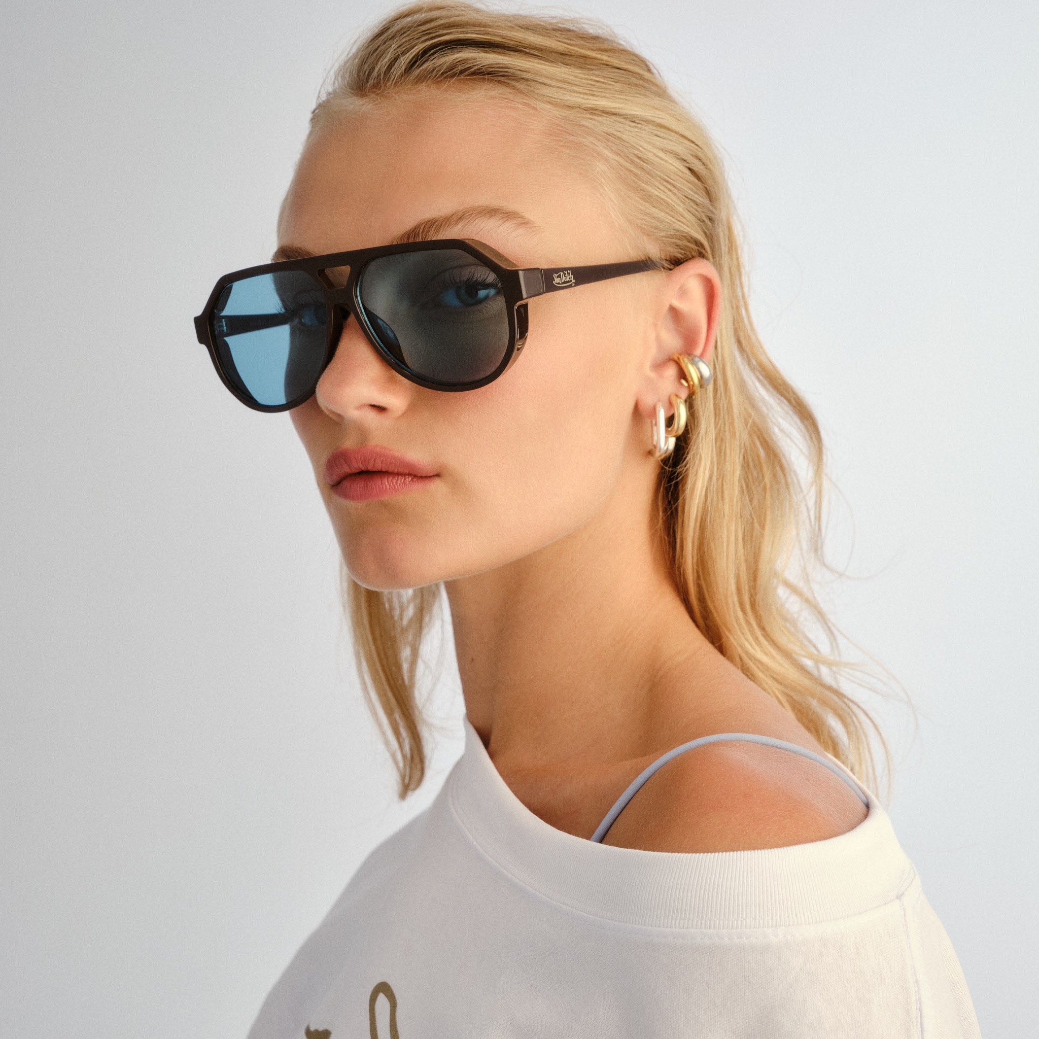 VON DUTCH x AIRE SHAMELESS SUNGLASSES - CHOCOLATE - Image 5