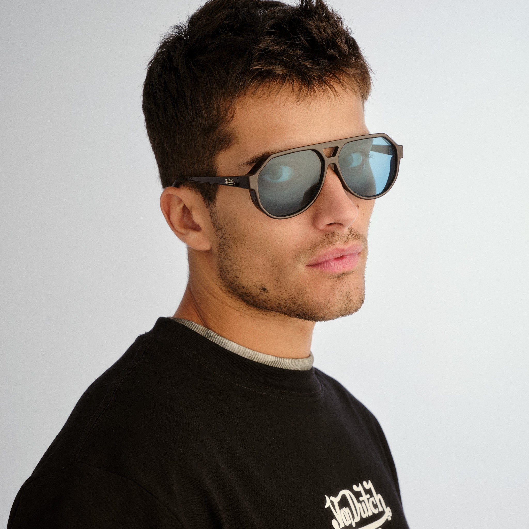VON DUTCH x AIRE SHAMELESS SUNGLASSES - CHOCOLATE - Image 6