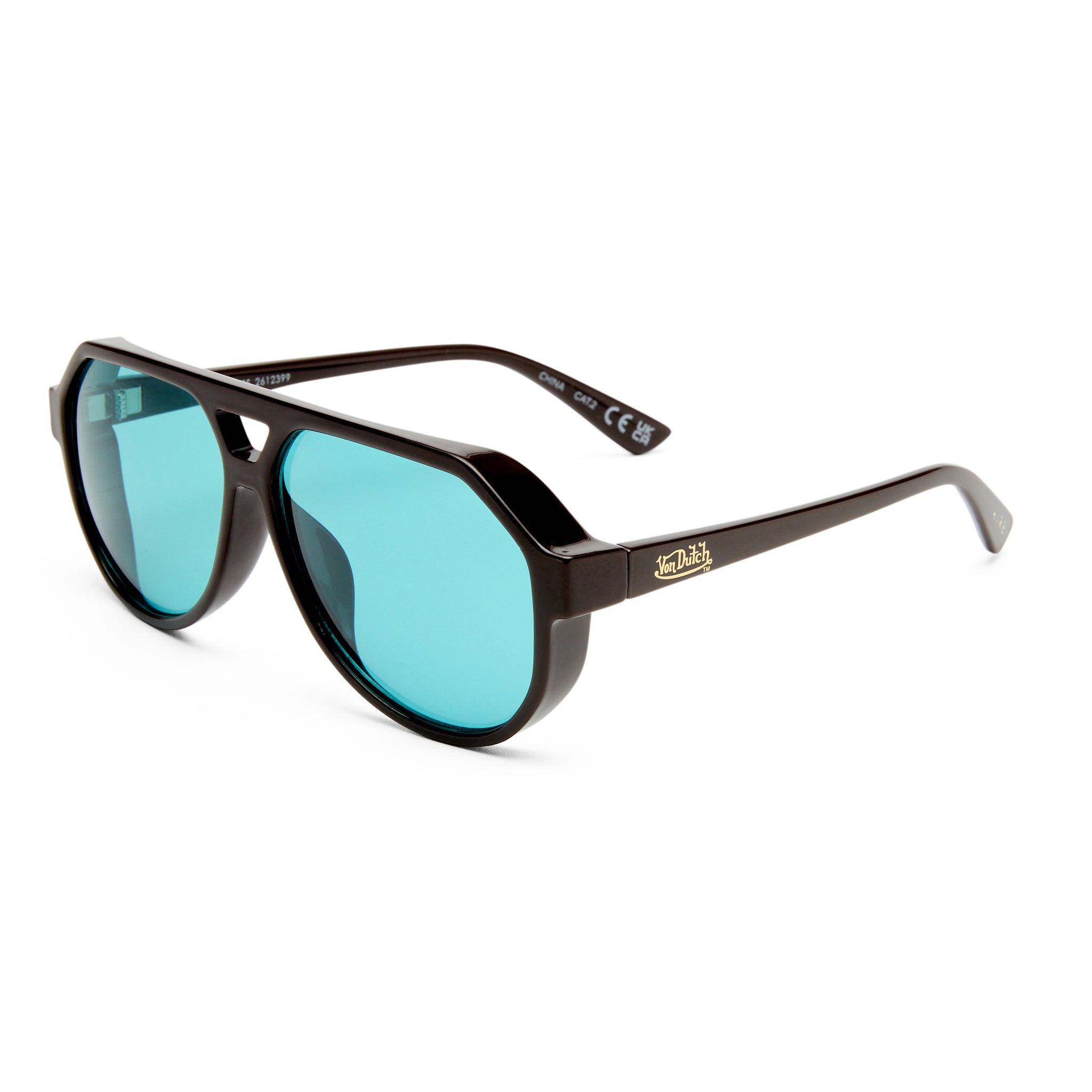 VON DUTCH x AIRE SHAMELESS SUNGLASSES - CHOCOLATE - Image 2