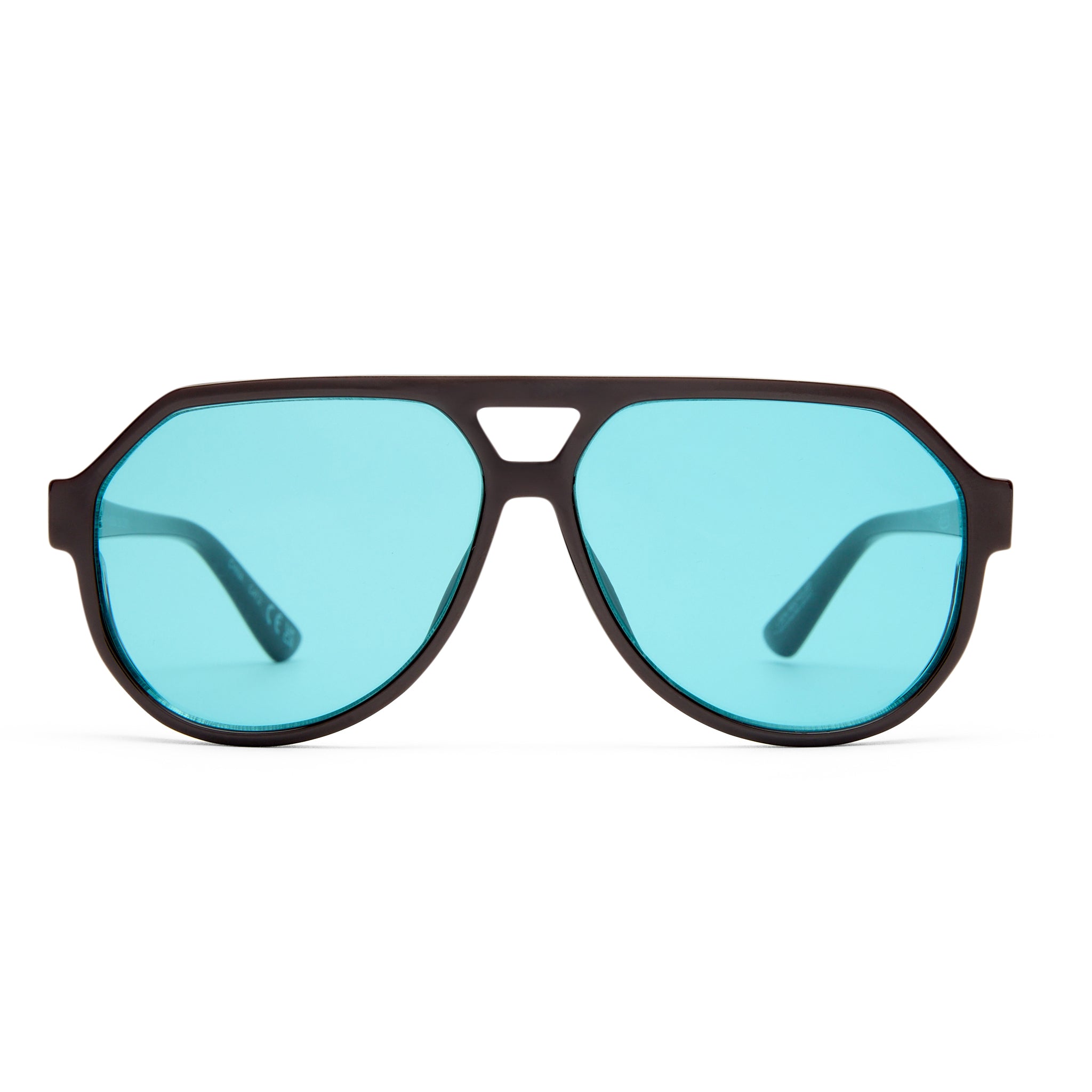 VON DUTCH x AIRE SHAMELESS SUNGLASSES - CHOCOLATE