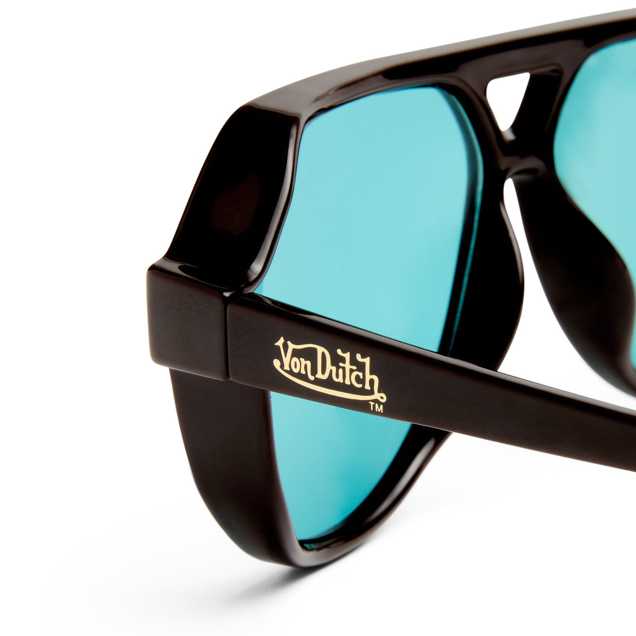 VON DUTCH x AIRE SHAMELESS SUNGLASSES - CHOCOLATE - Image 3