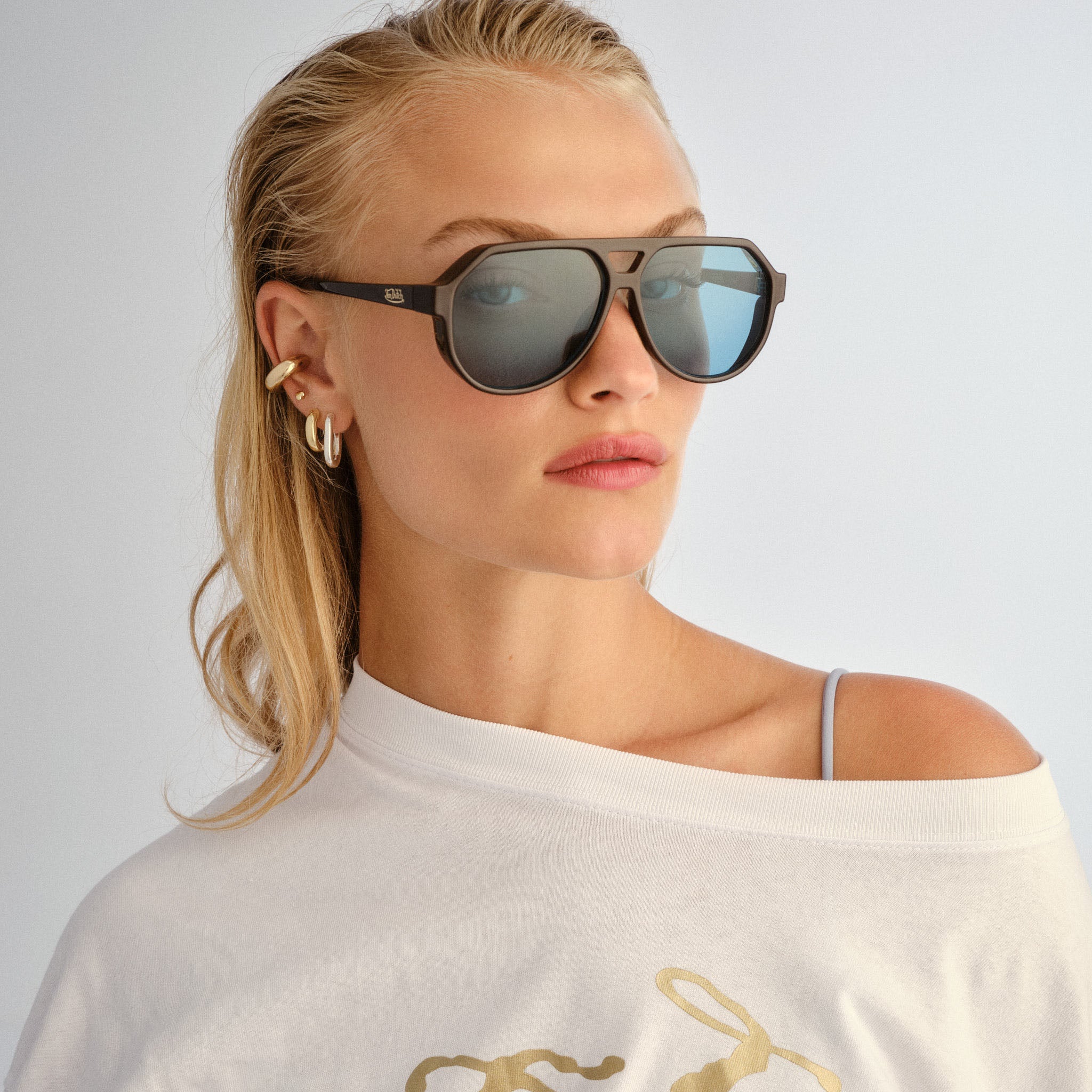 VON DUTCH x AIRE SHAMELESS SUNGLASSES - CHOCOLATE - Image 4