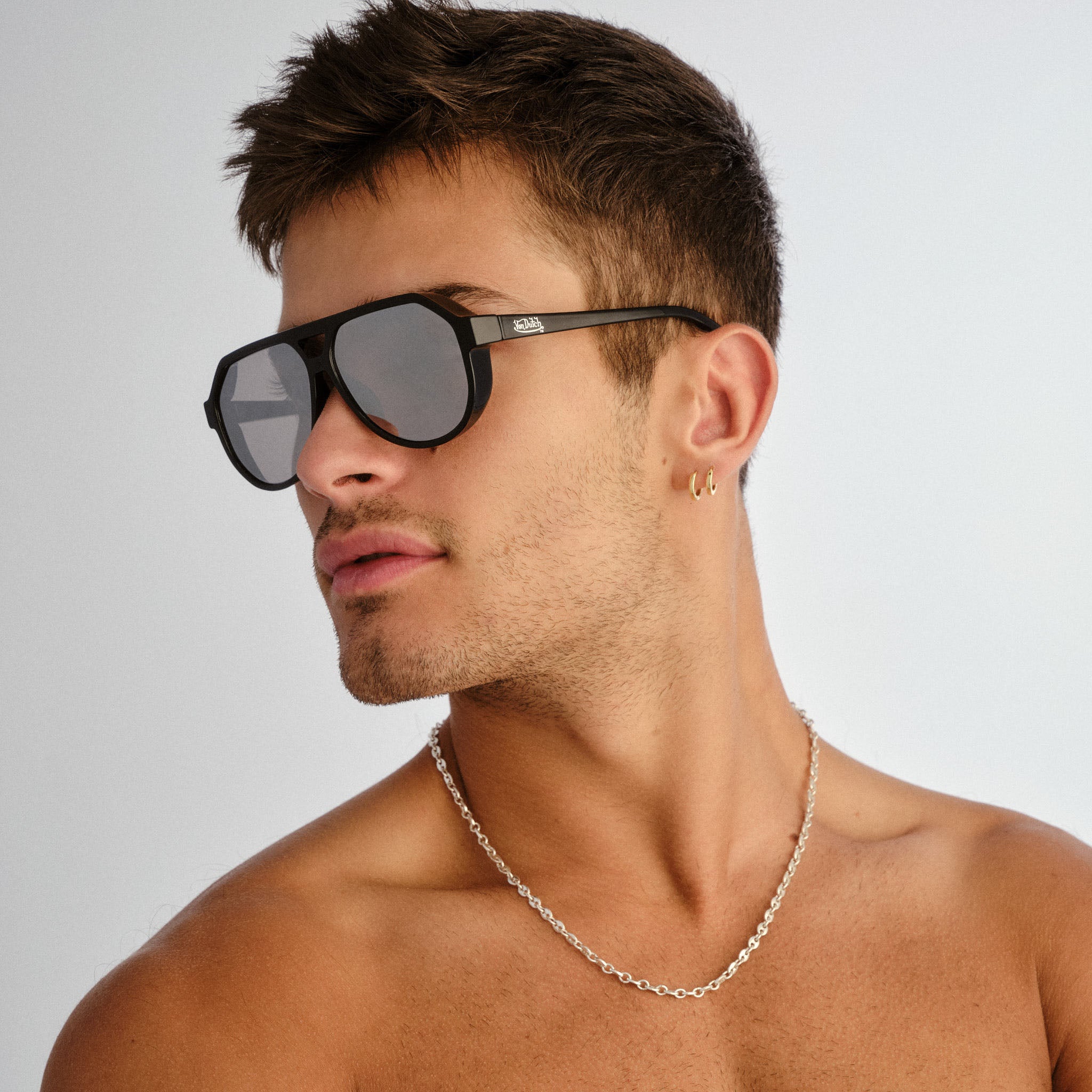VON DUTCH x AIRE SHAMELESS SUNGLASSES - BLACK - Image 5
