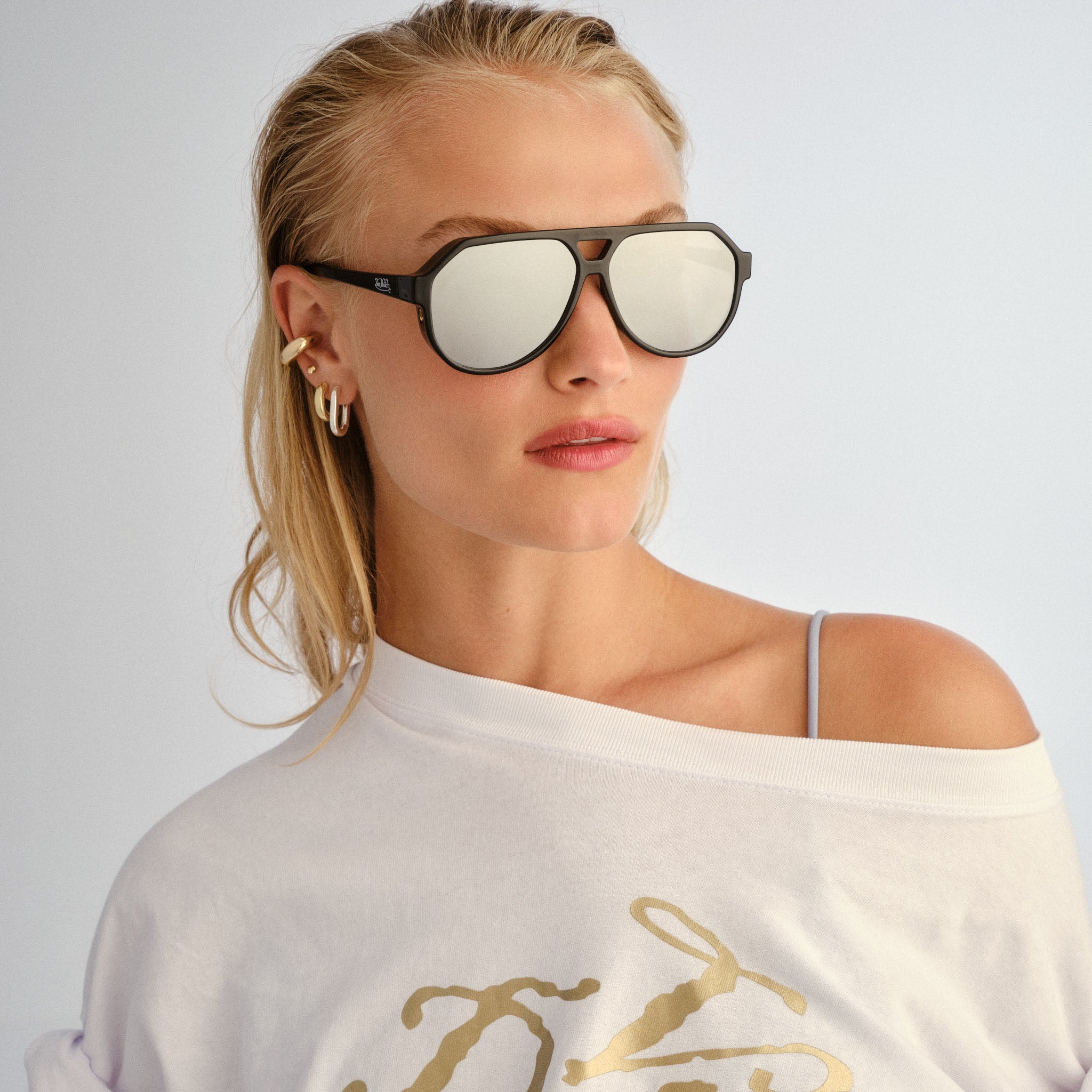 VON DUTCH x AIRE SHAMELESS SUNGLASSES - BLACK - Image 6