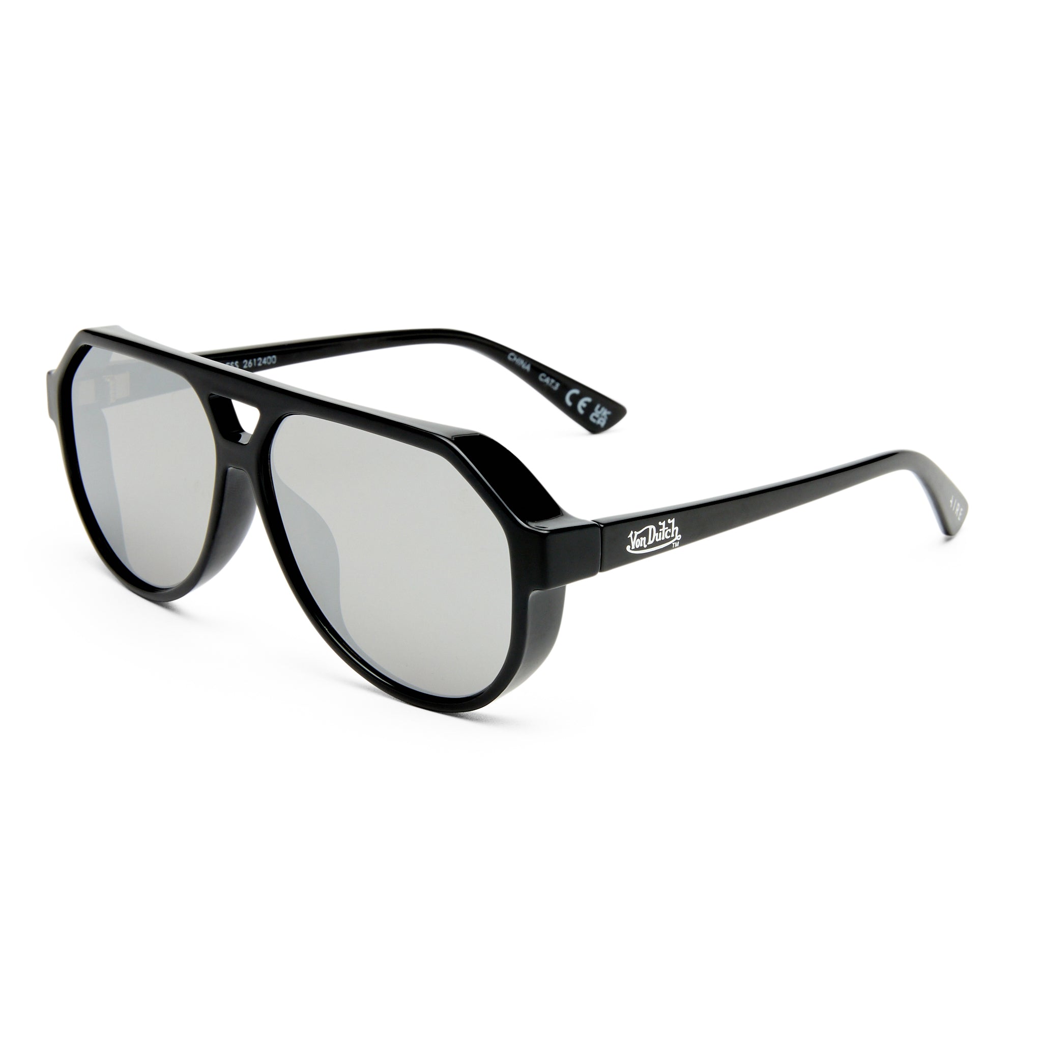 VON DUTCH x AIRE SHAMELESS SUNGLASSES - BLACK - Image 2