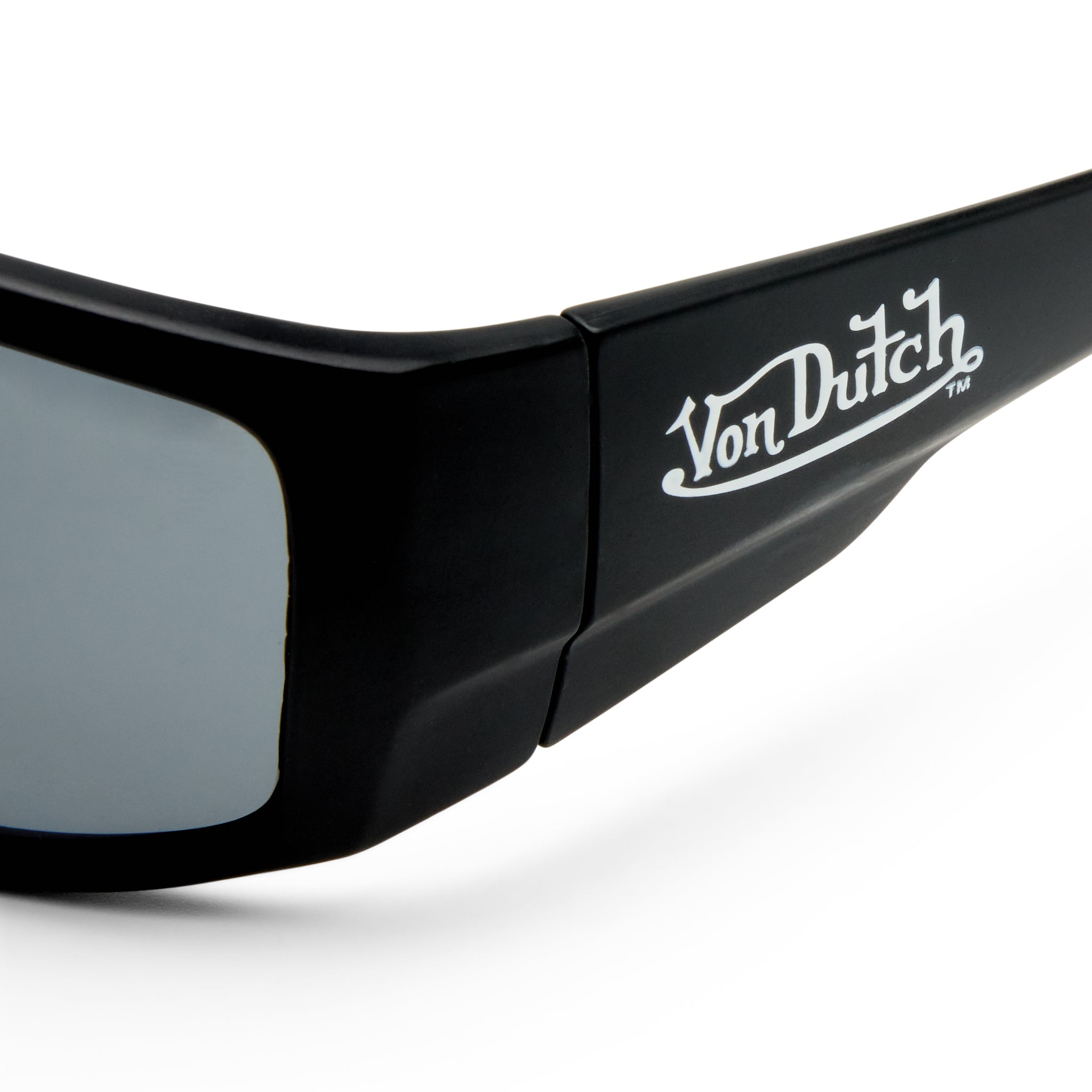 VON DUTCH x AIRE OUTLAWED SUNGLASSES - MATTE BLACK - Image 3