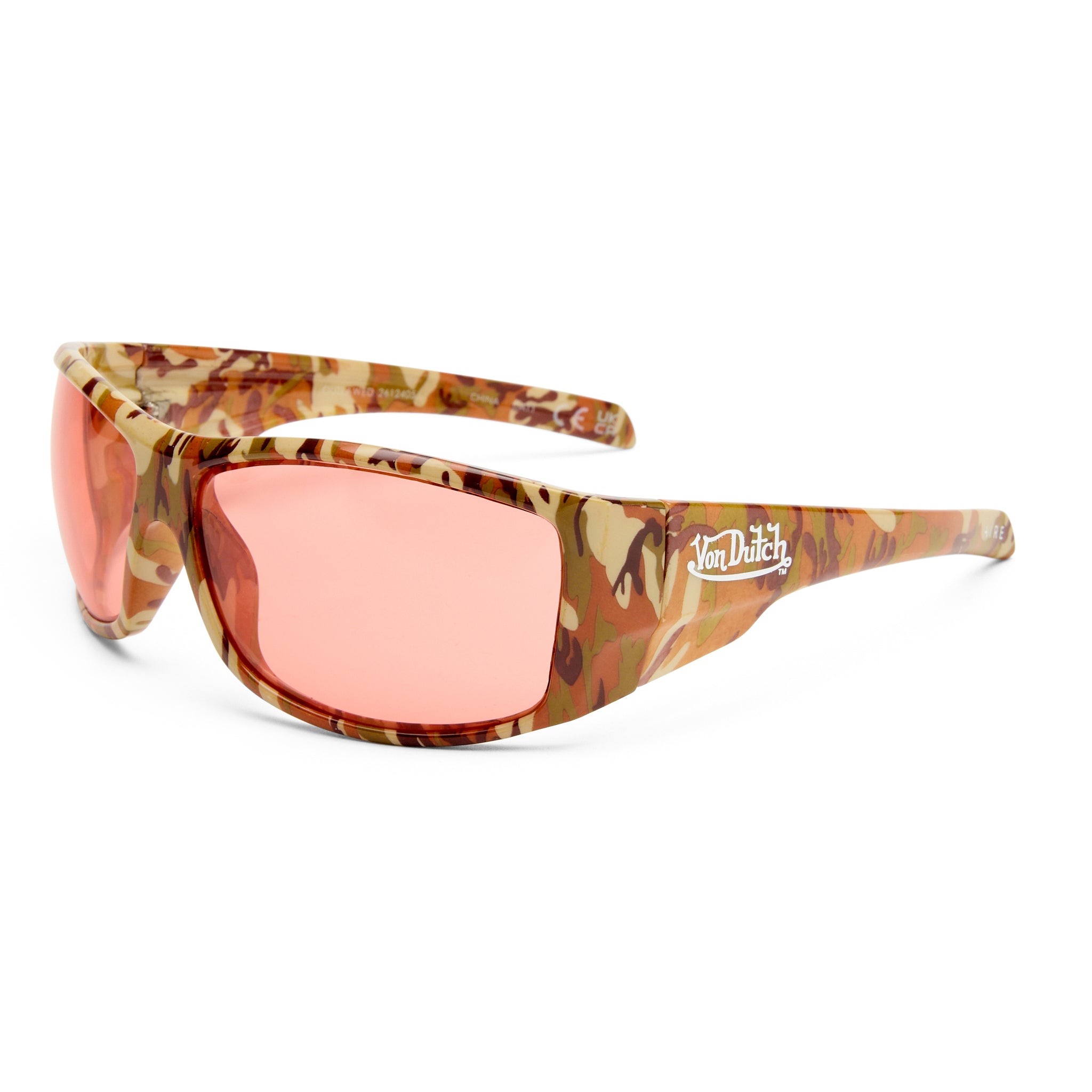 VON DUTCH x AIRE RUMOUR SUNGLASSES - GOLD - Image 3