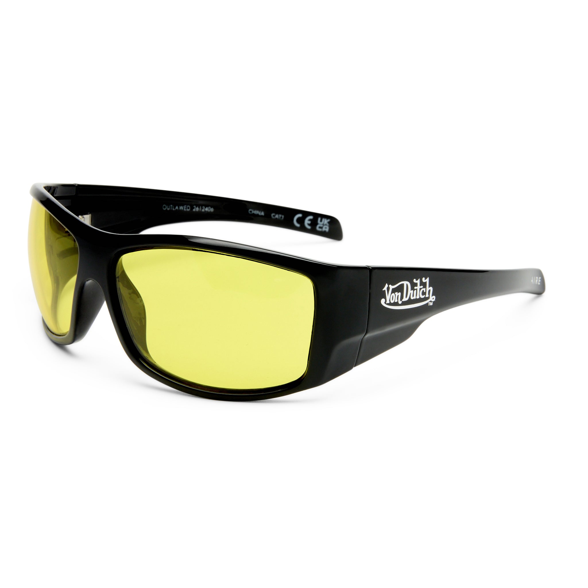 VON DUTCH x AIRE OUTLAWED SUNGLASSES - BLACK - Image 2