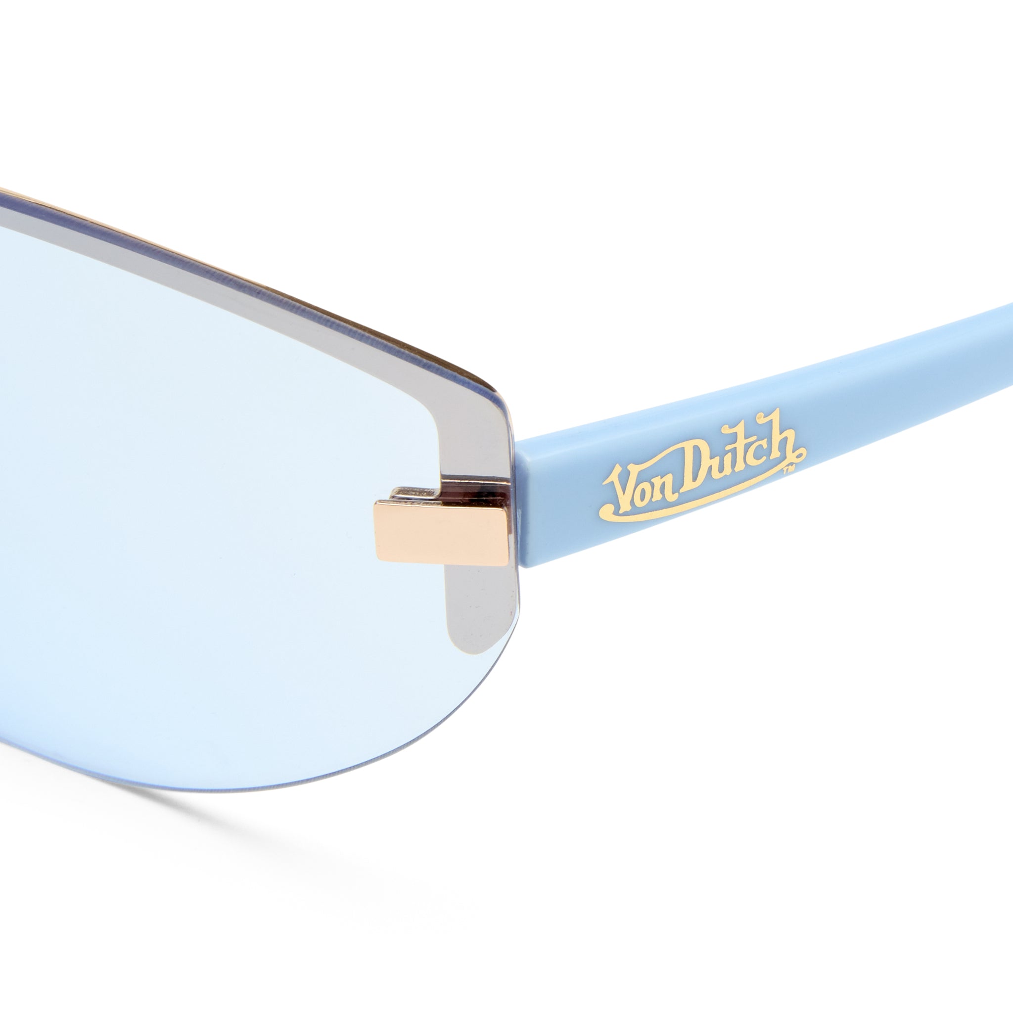 VON DUTCH x AIRE BOMBSHELL SUNGLASSES - SKY BLUE - Image 3