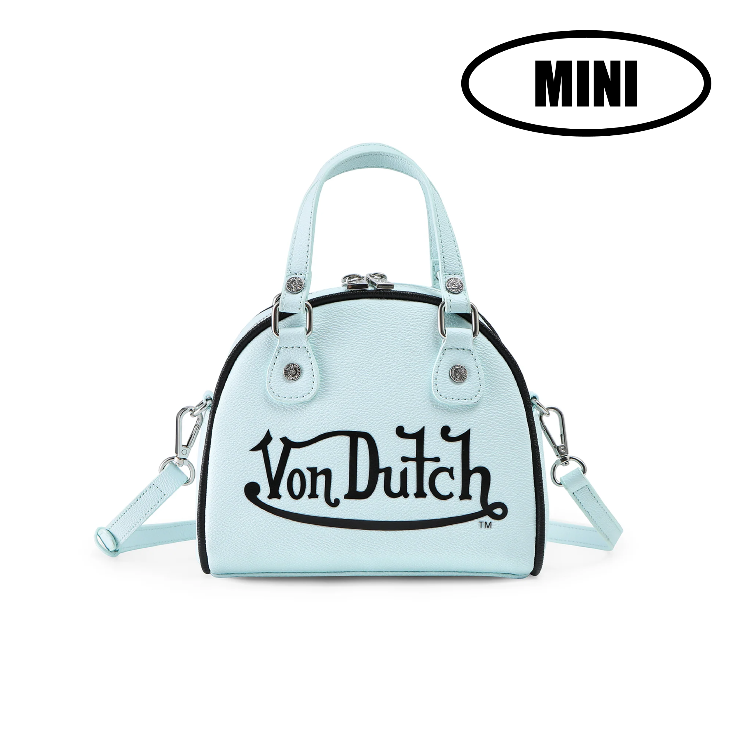 Mini Bowling Bag - Tiffany Blue - Image 3