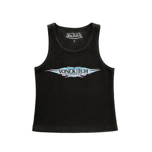 Von Dutch x iii Points Tank Top ?C Black