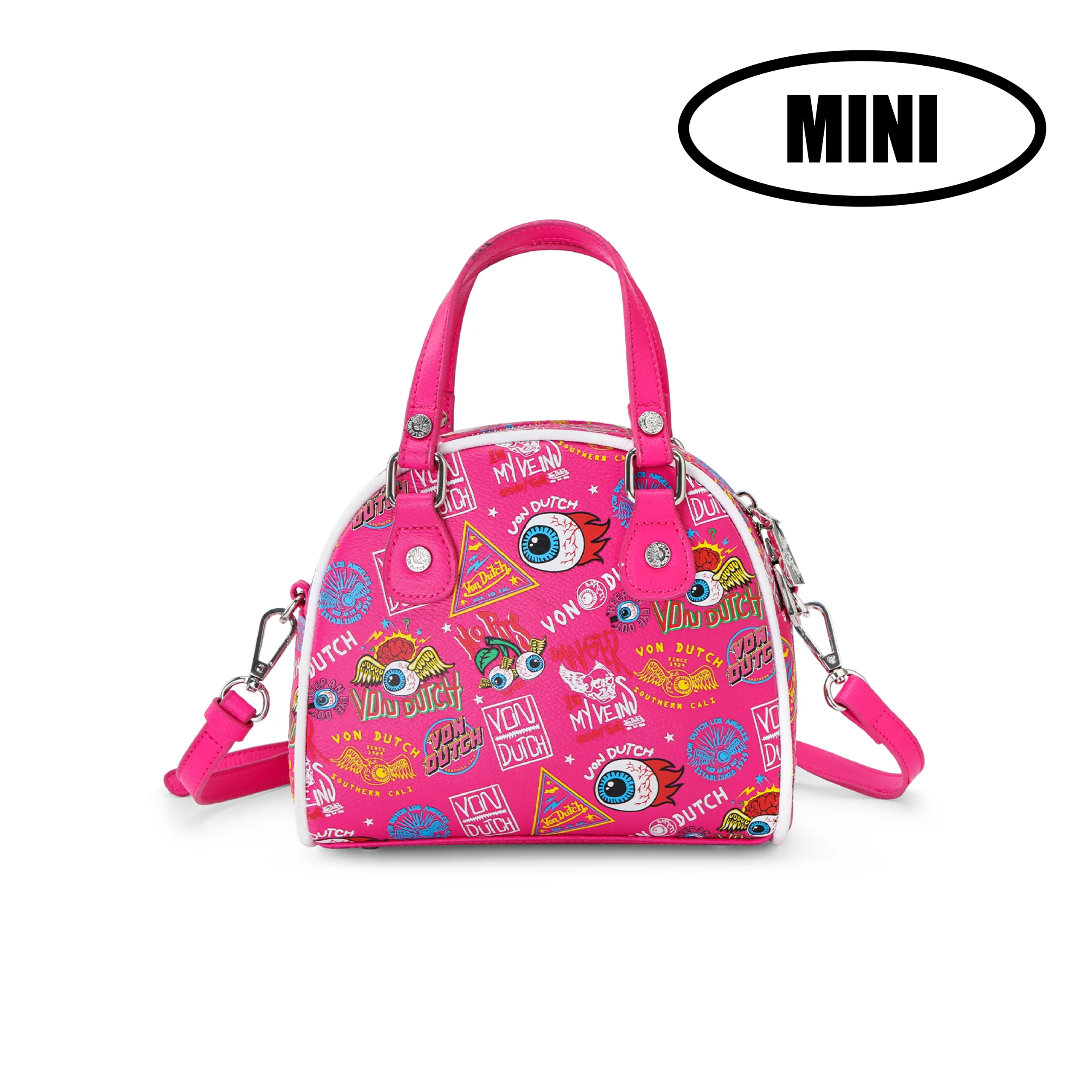 Mini Bowling Bag - Hot Pink Jax - Image 11