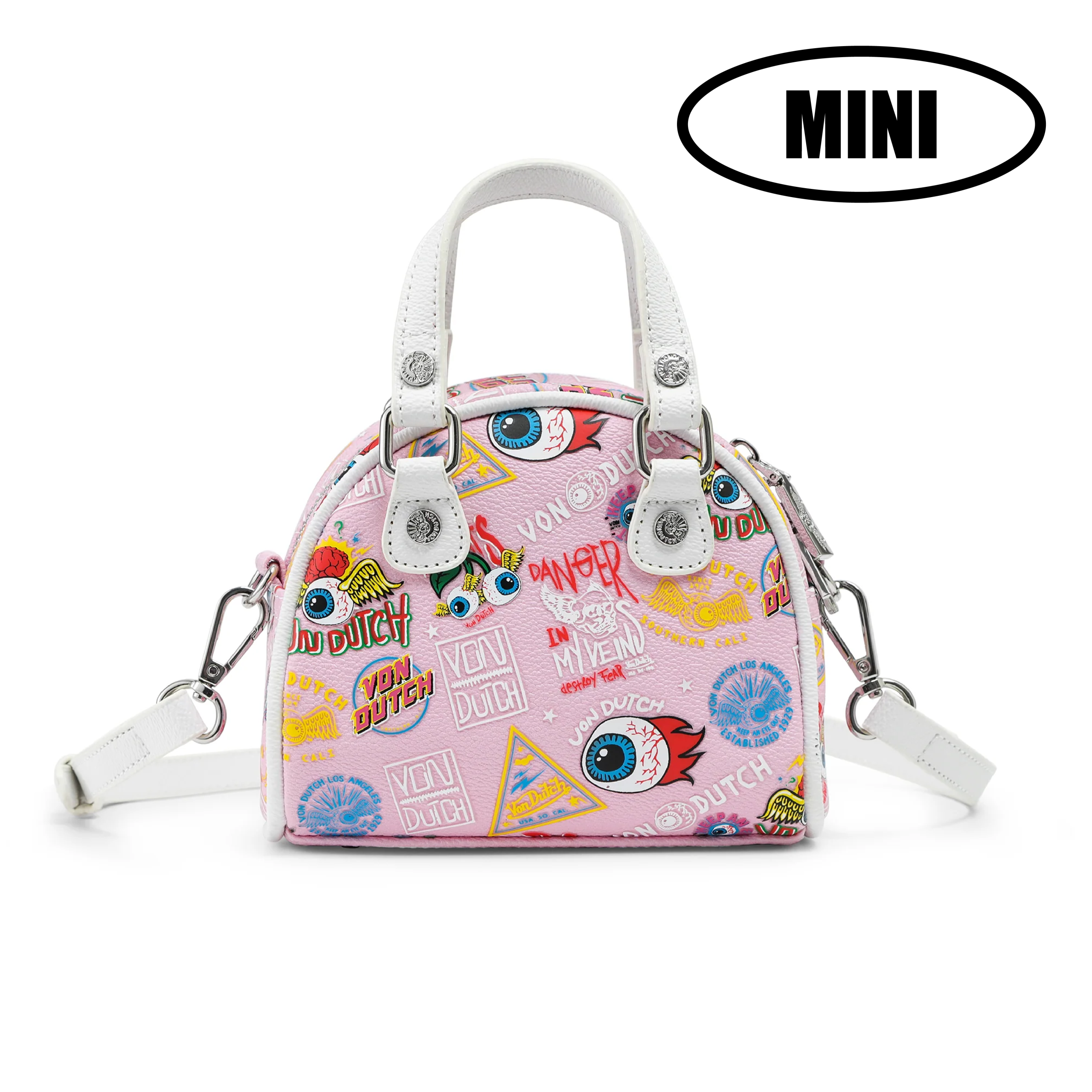 Mini Bowling Bag - Light Pink Jax - Image 10