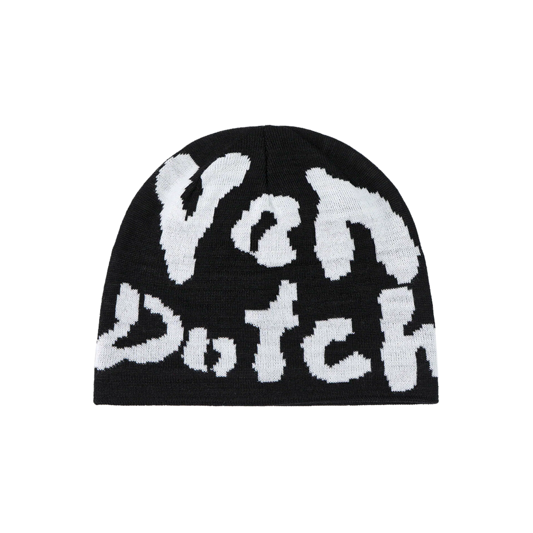 Safari Cheetah Beanie - White