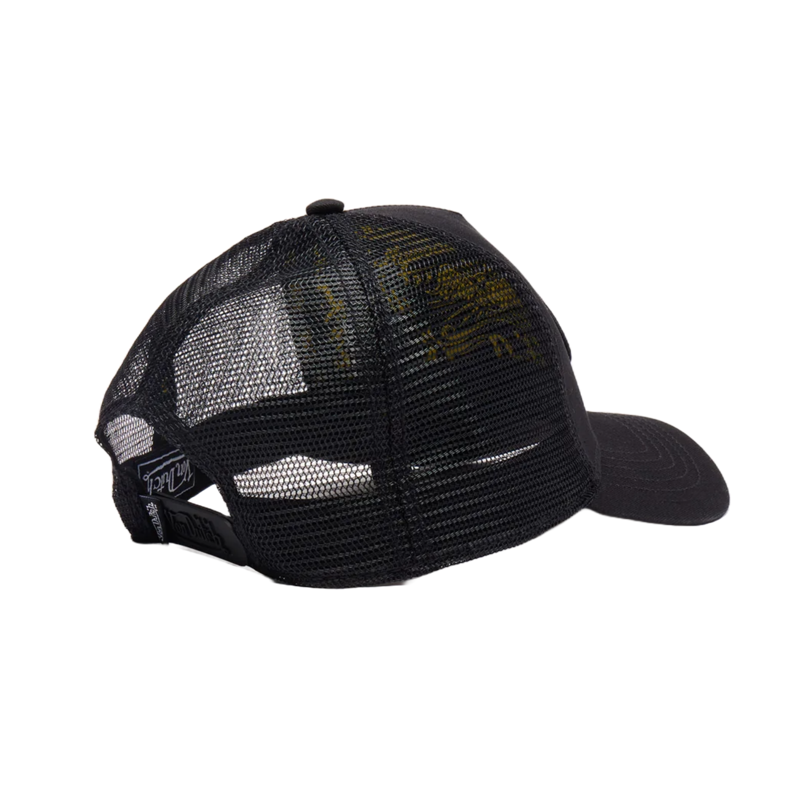 Von Dutch Black Velvet Trucker Hat - Image 5
