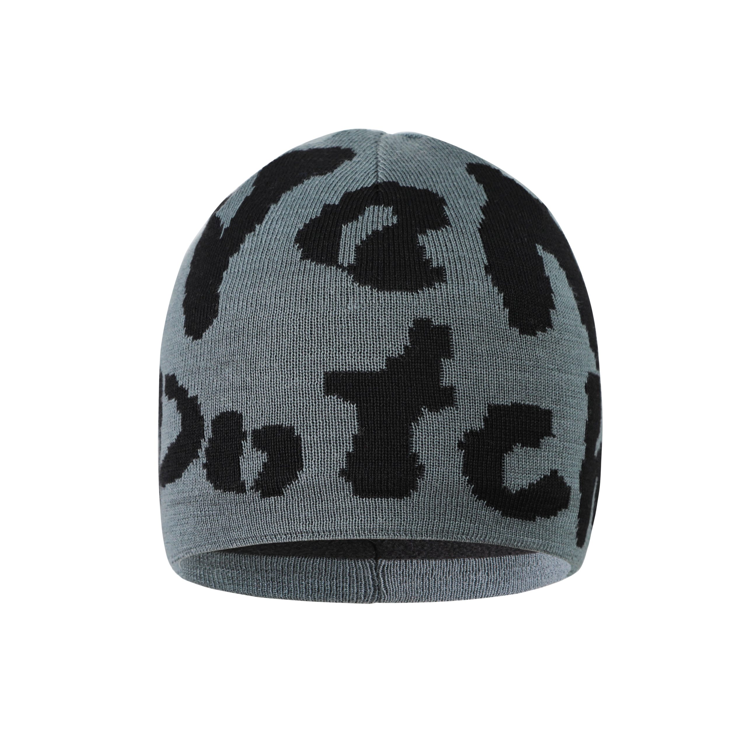 Safari Cheetah Beanie - Grey - Image 3