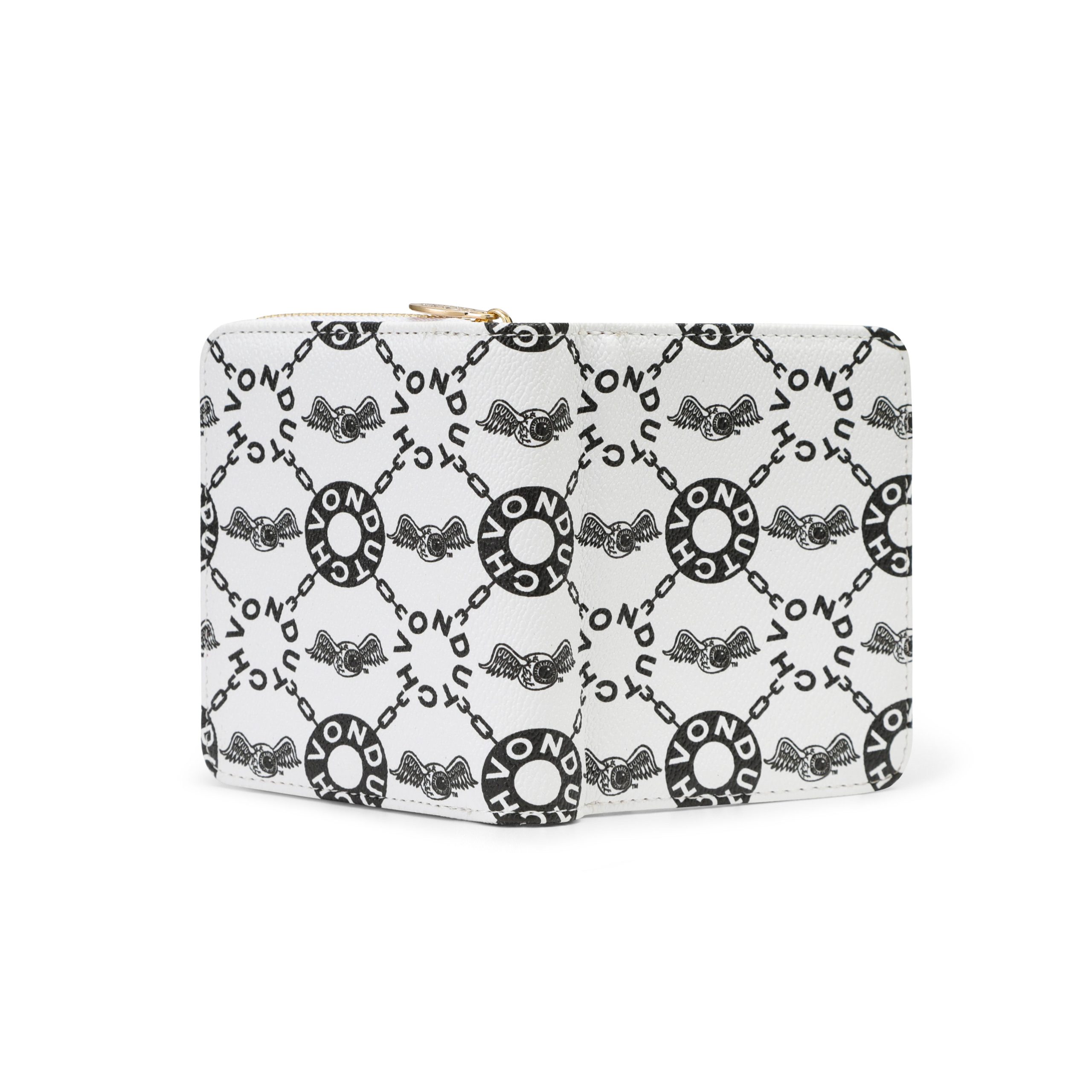 Monogram Zip-Up Wallet - Cream - Image 2
