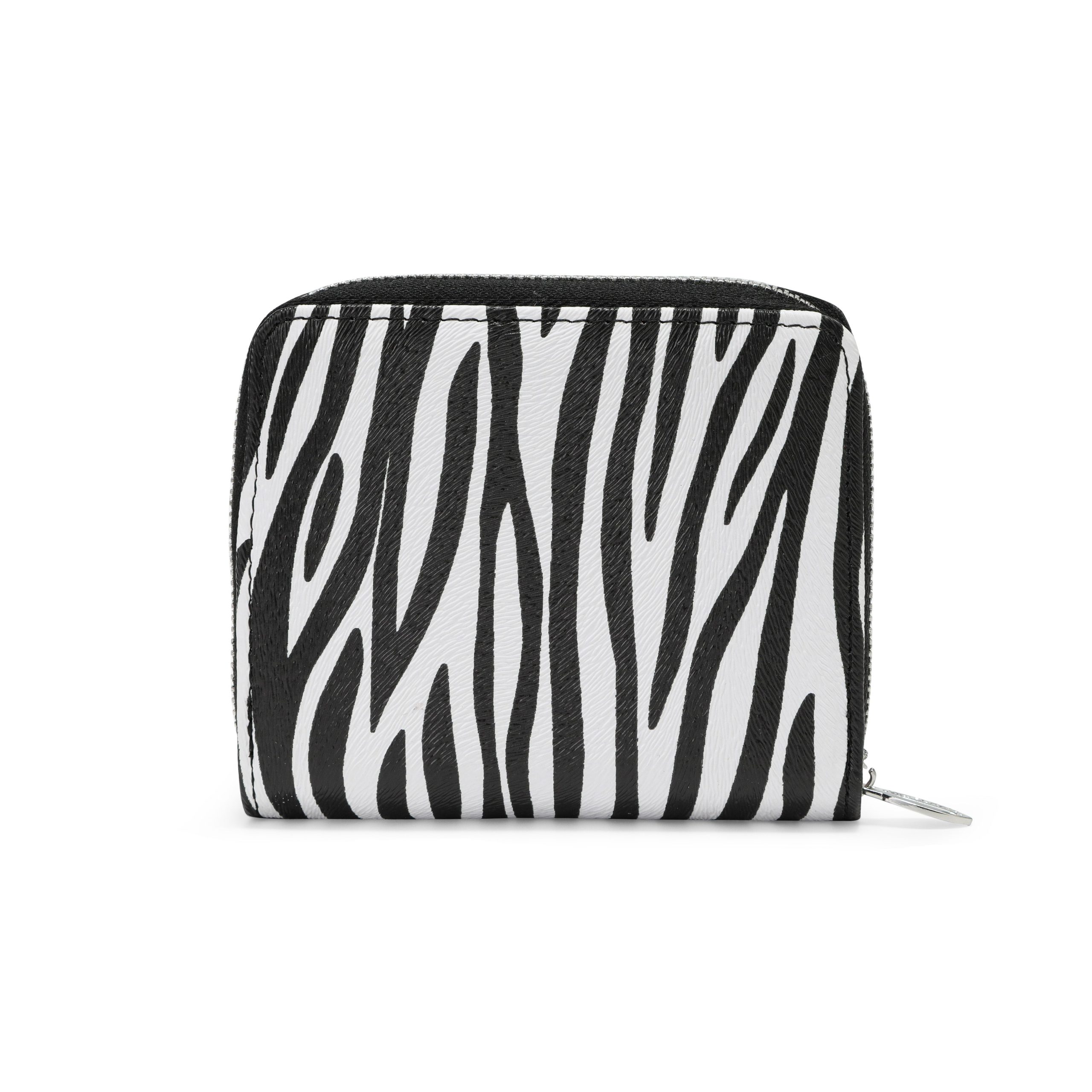 Zebra Zip-Up Wallet - Pink - Image 4