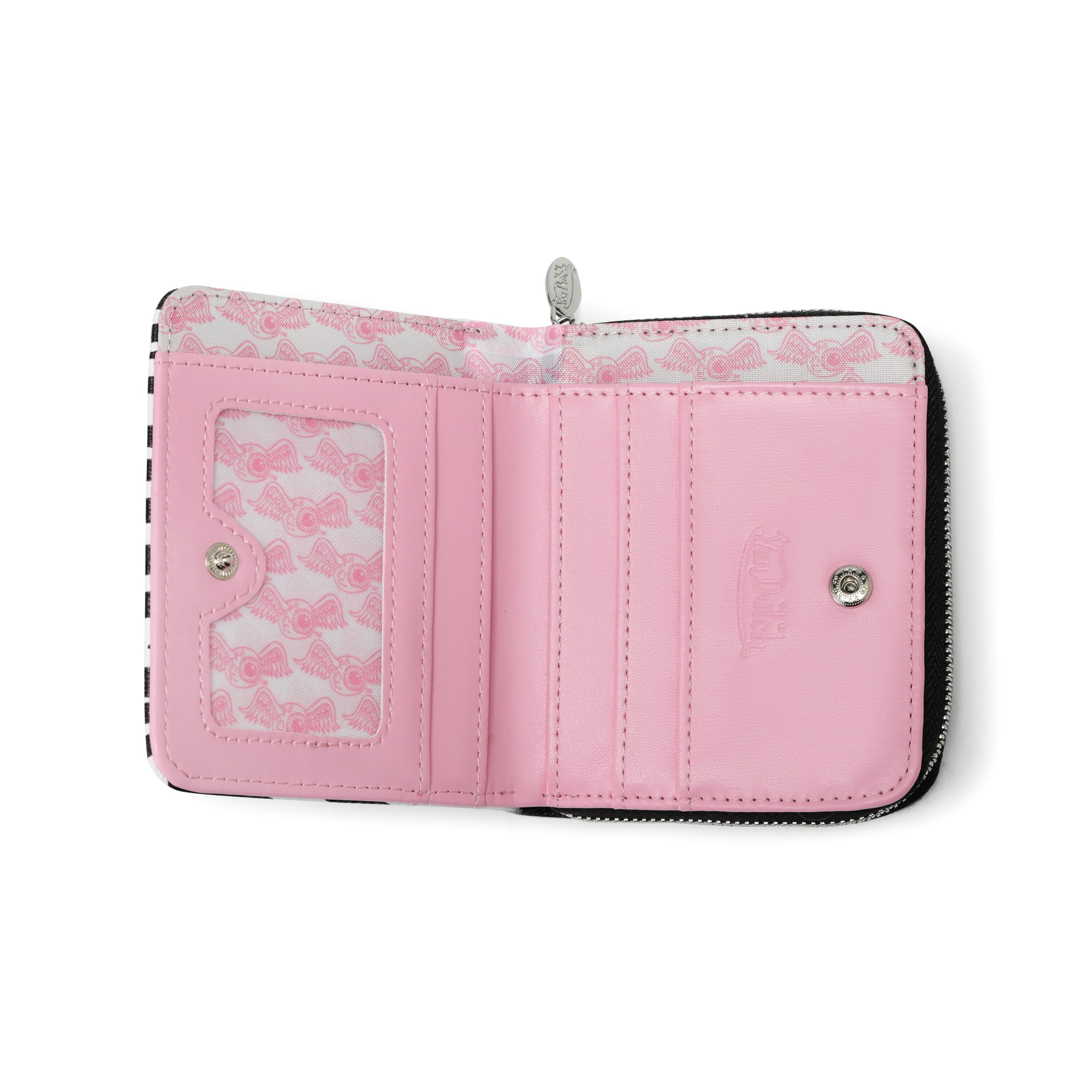 Zebra Zip-Up Wallet - Pink - Image 2