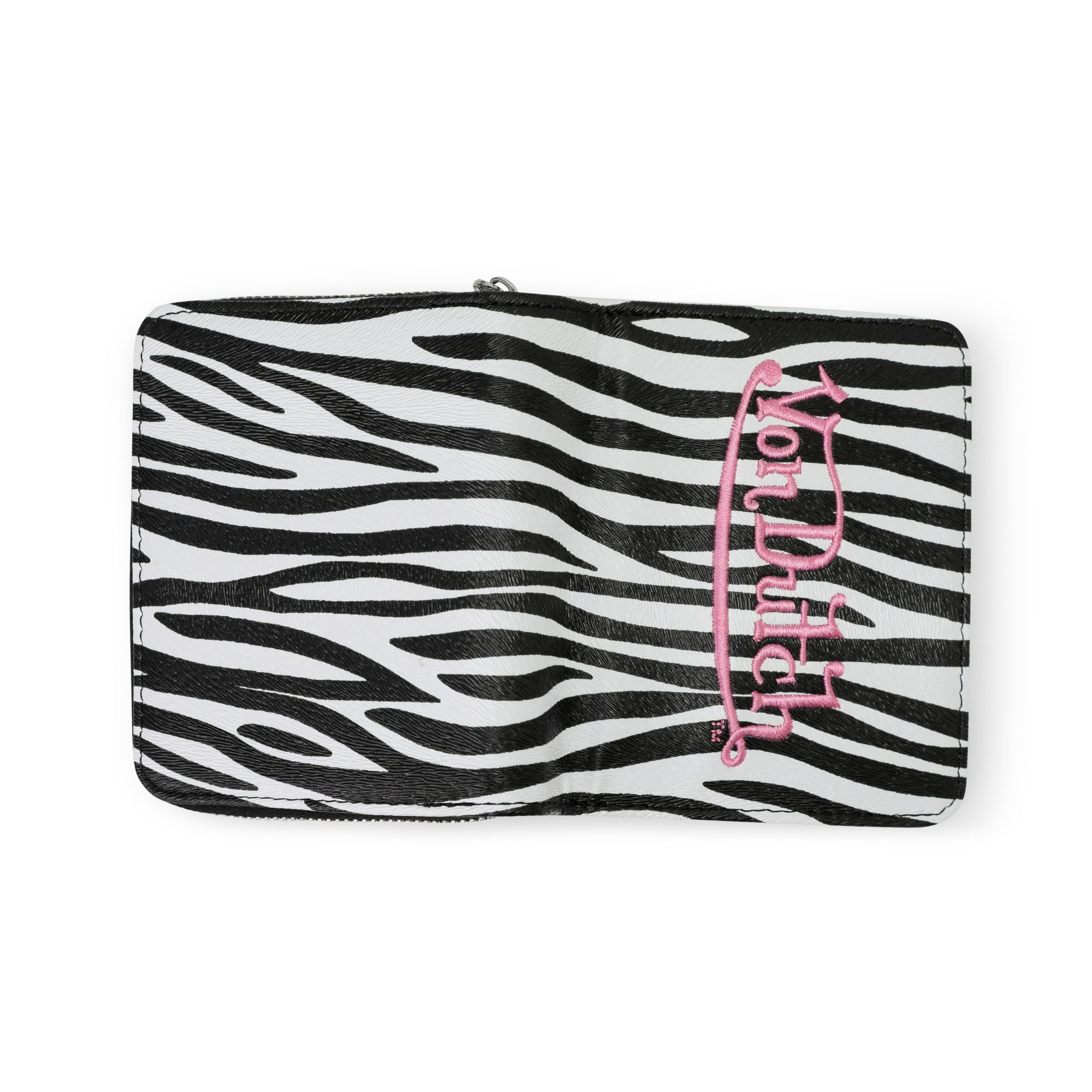 Zebra Zip-Up Wallet - Pink - Image 6