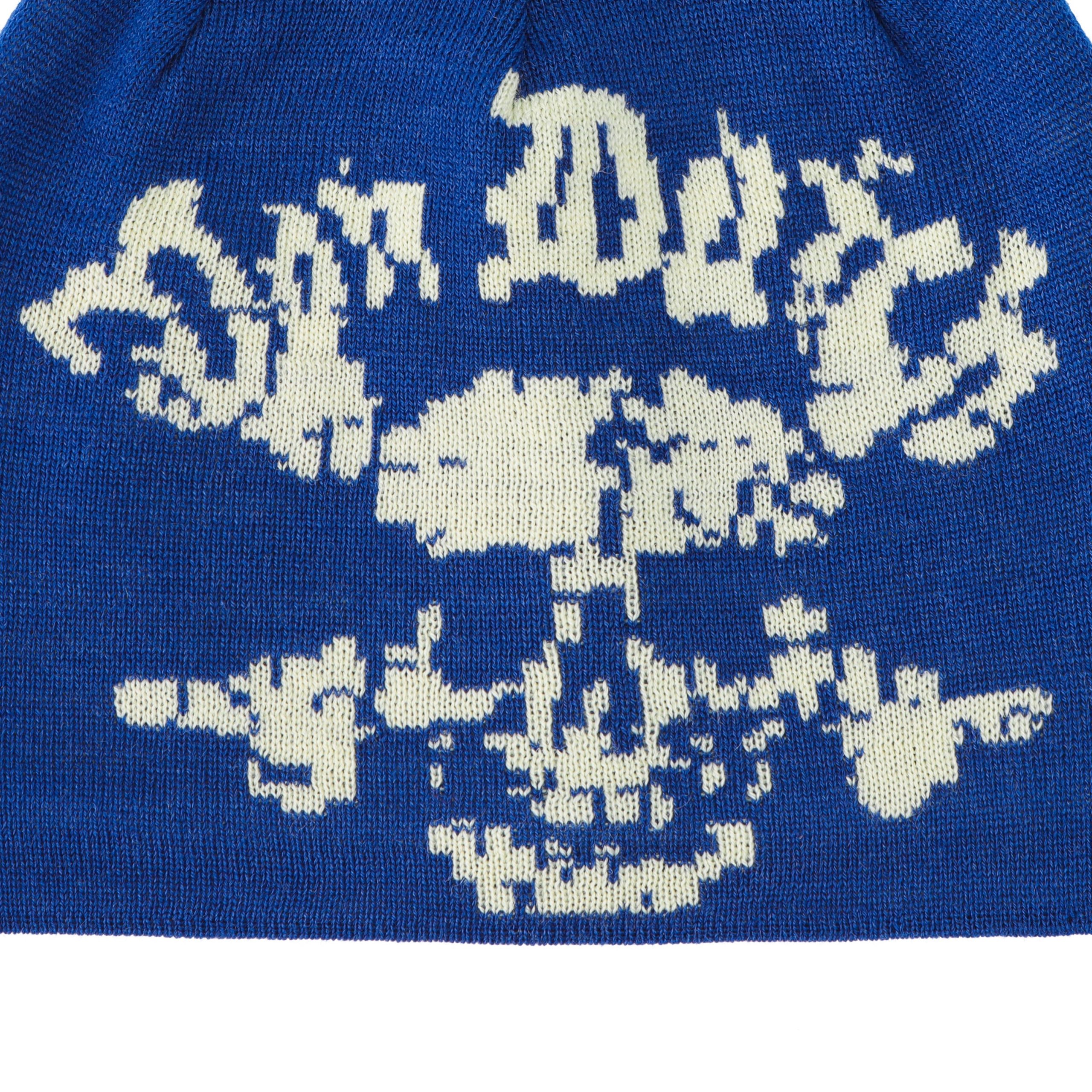 Glitch Reaper Beanie - Navy - Image 4