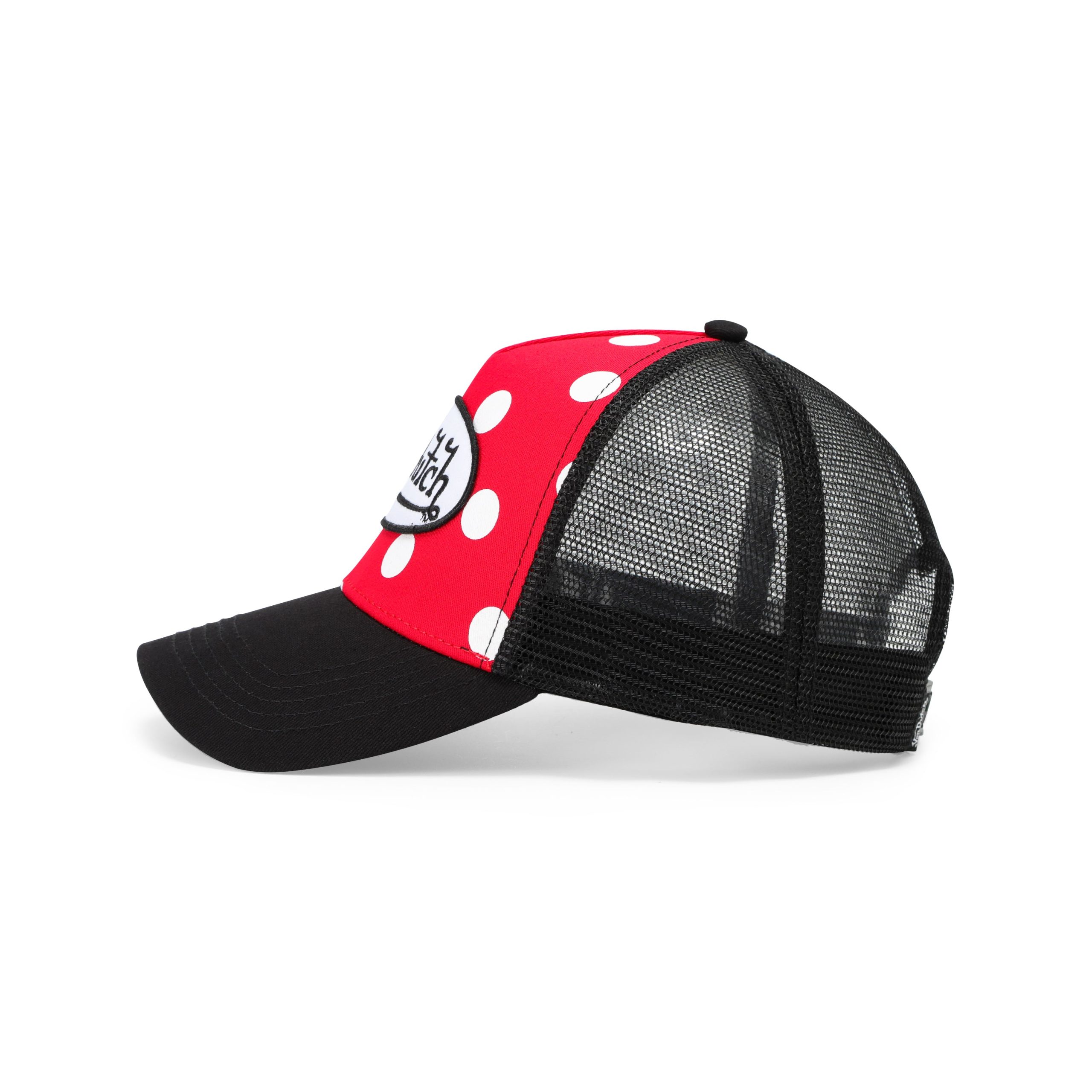Polka Dot Trucker Hat - Cherry - Image 3