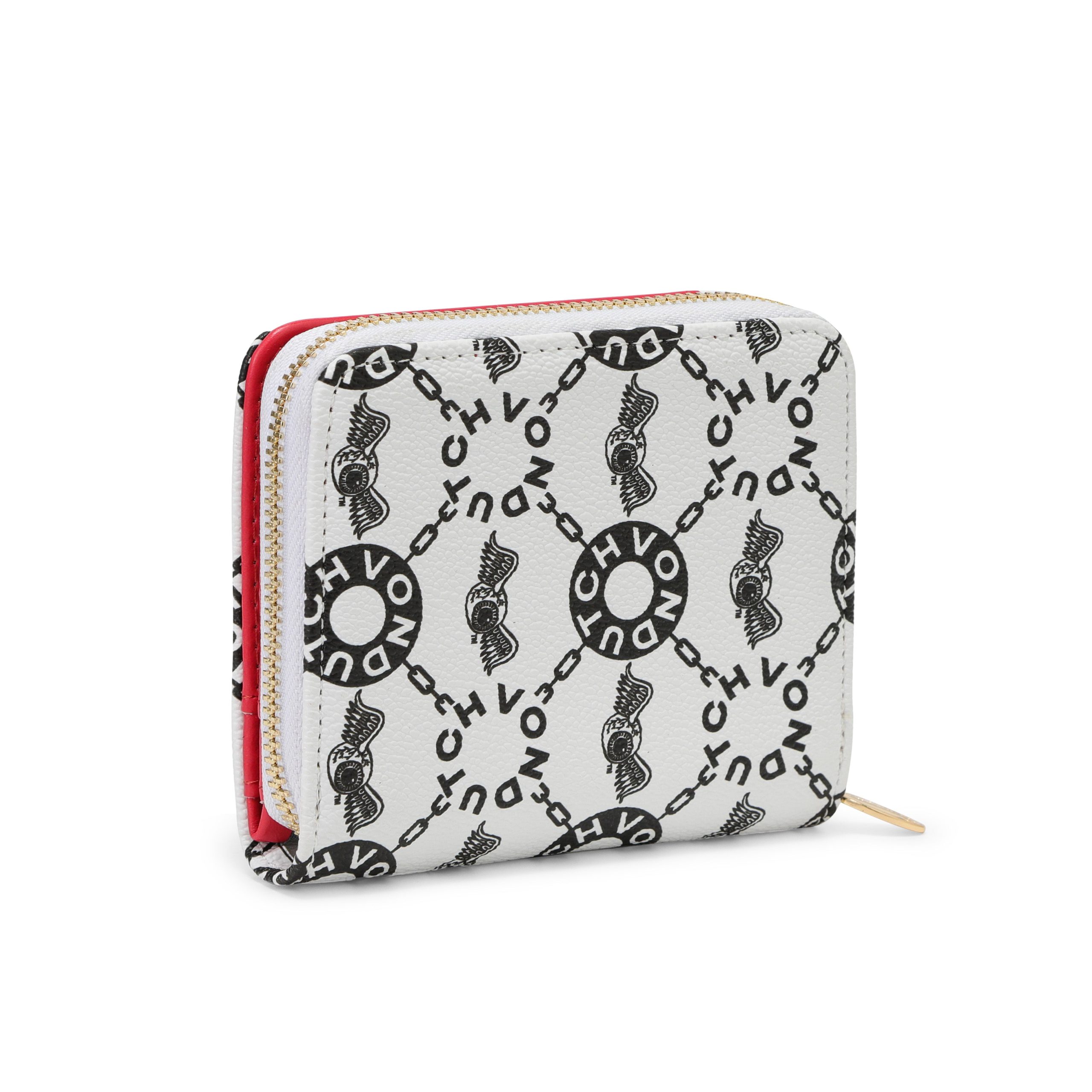 Monogram Zip-Up Wallet - Cream - Image 6