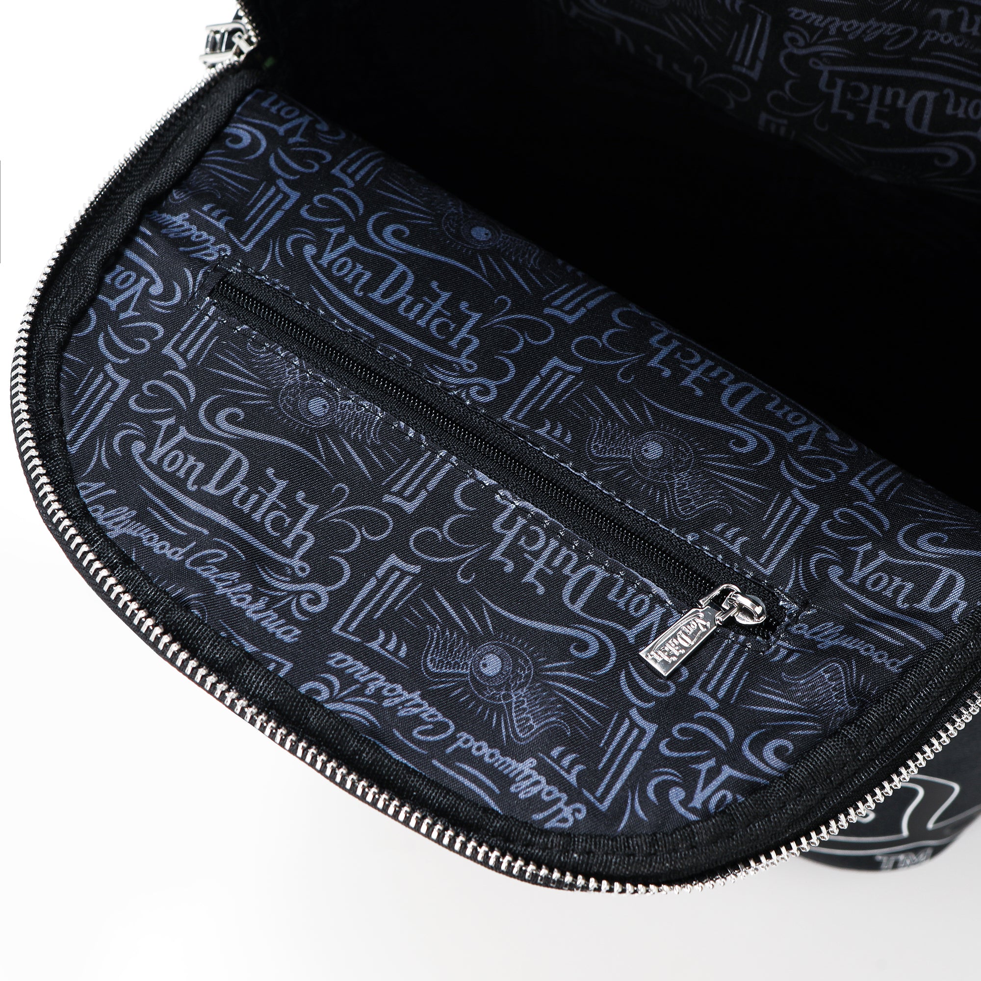 Small Sized Black Flying Eye Backpack - Image 6