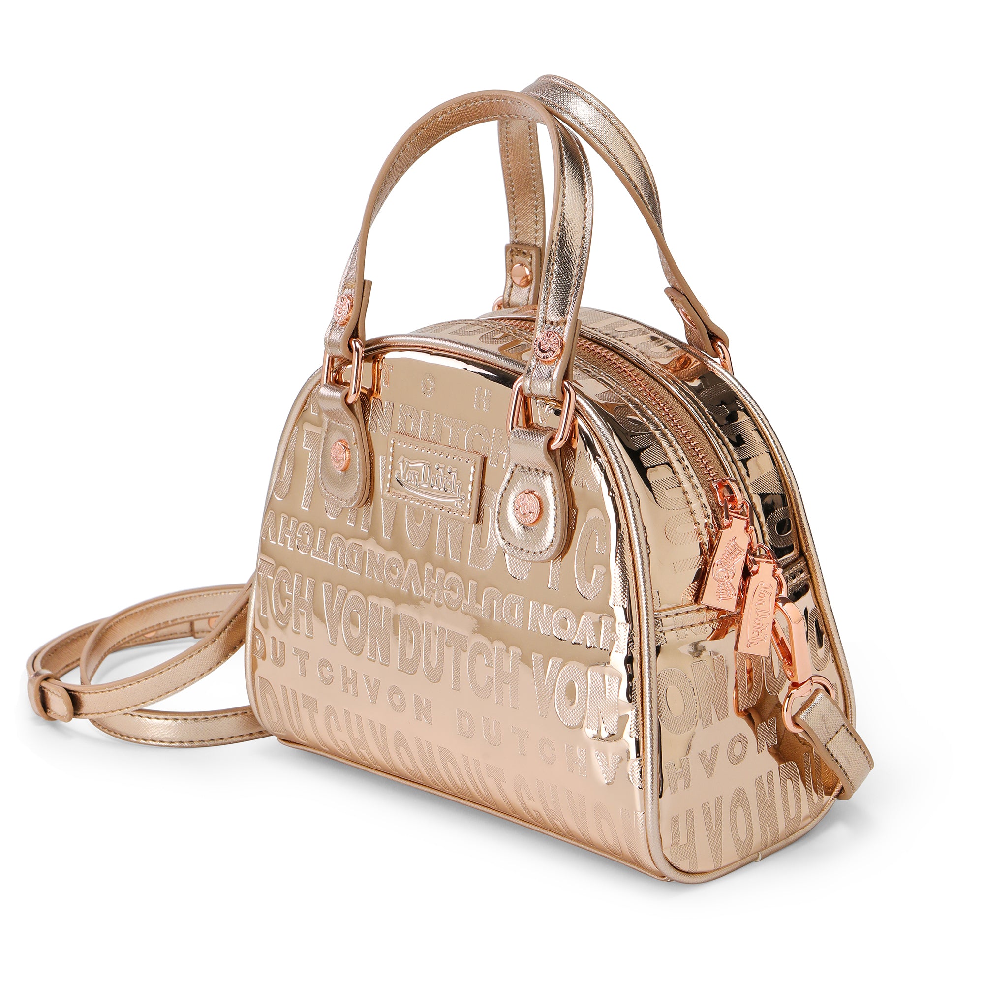 Rose Gold Reflective Bowling Bag - Image 3