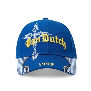 Truckstop 6 Panel Hat - Blue