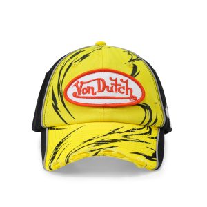 Speedway 6 Panel Hat - Yellow
