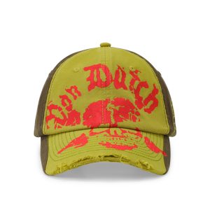 Gator 6 Panel Hat - Green