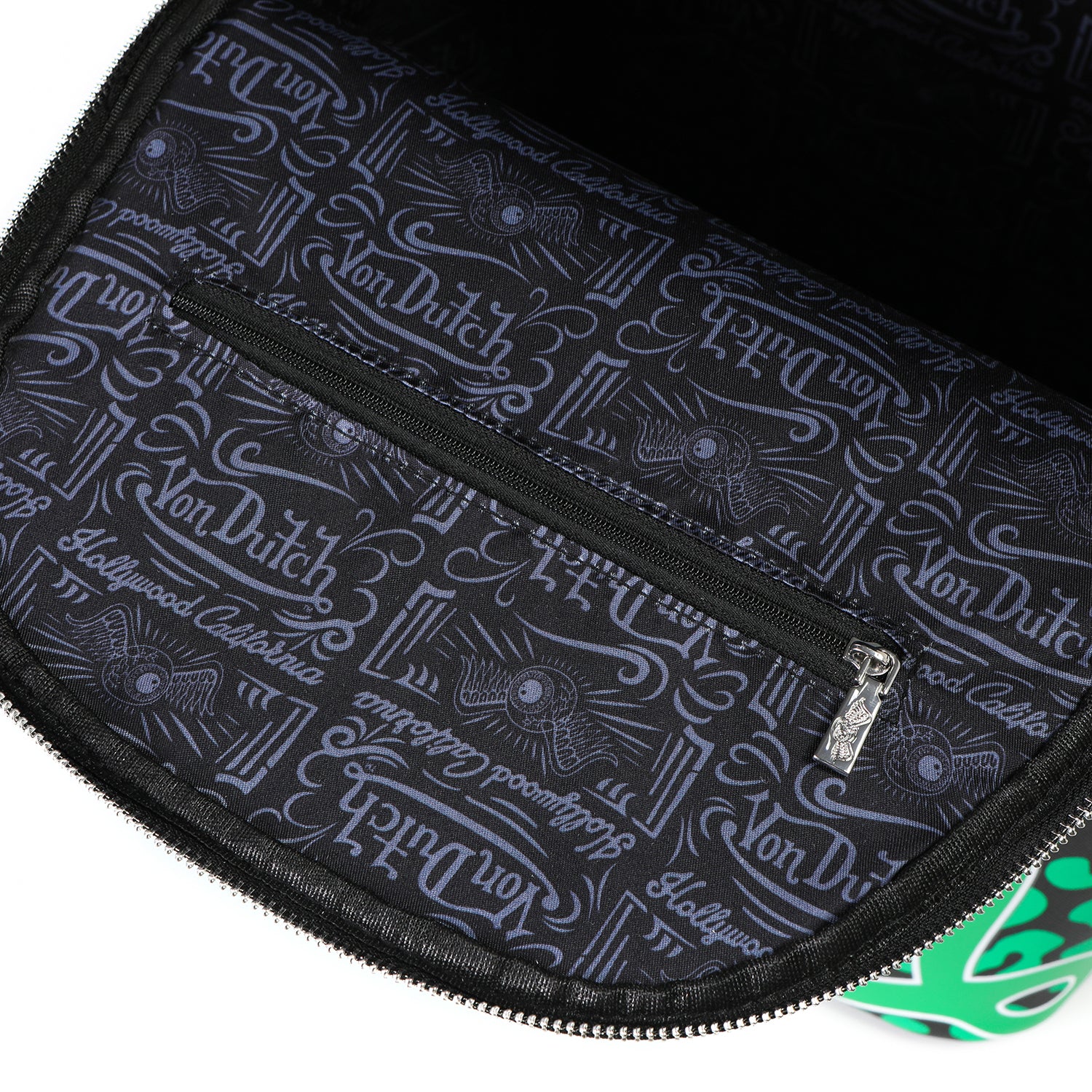 Medium Sized Green Cheetah Backpack - Image 6