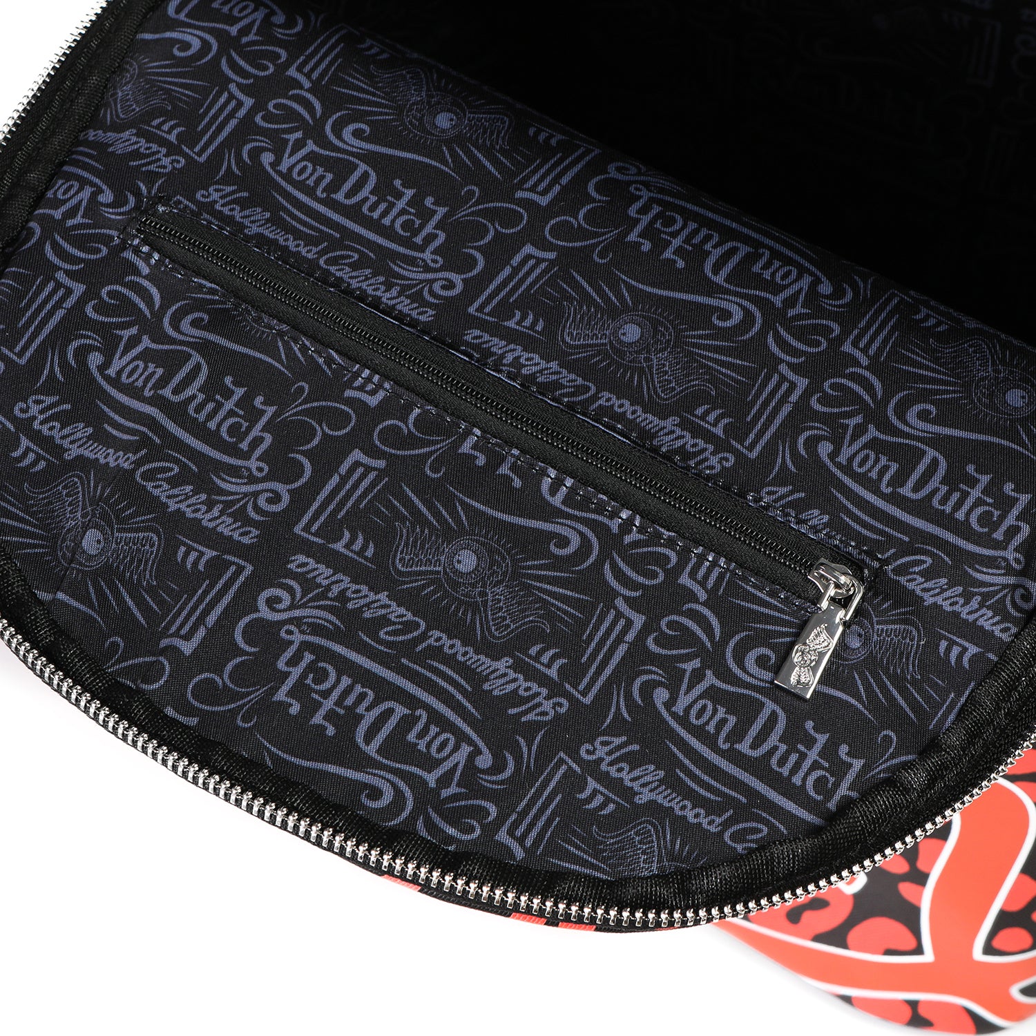 Medium Sized Orange Cheetah Backpack - Image 6