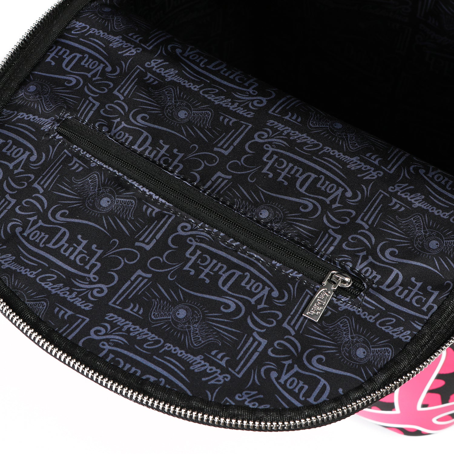 Medium Sized Pink Cheetah Backpack - Image 6