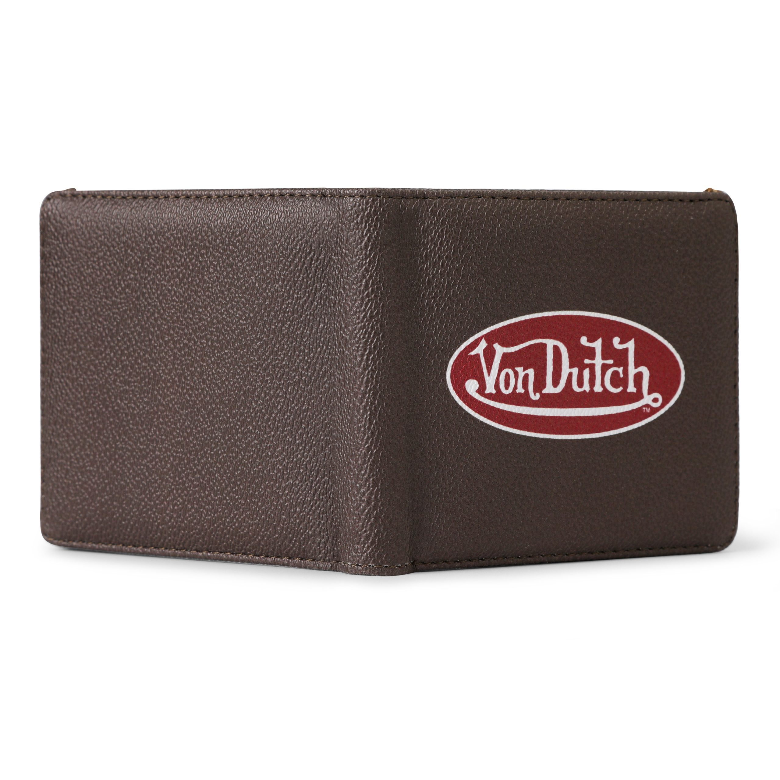 Classic Logo Bi-fold Wallet - Brown - Image 3