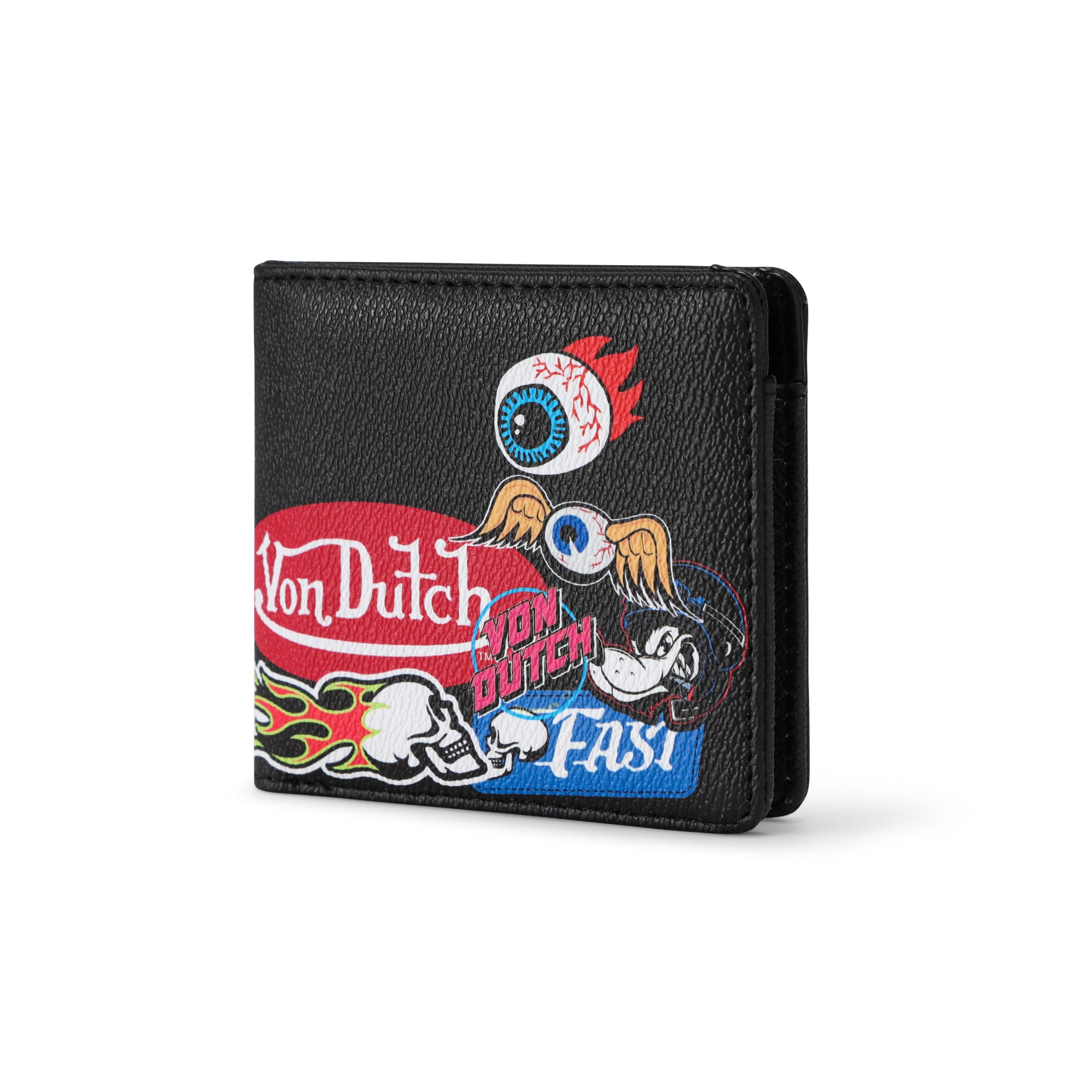 Multi-Flying Eye Bi-fold Wallet - Image 3