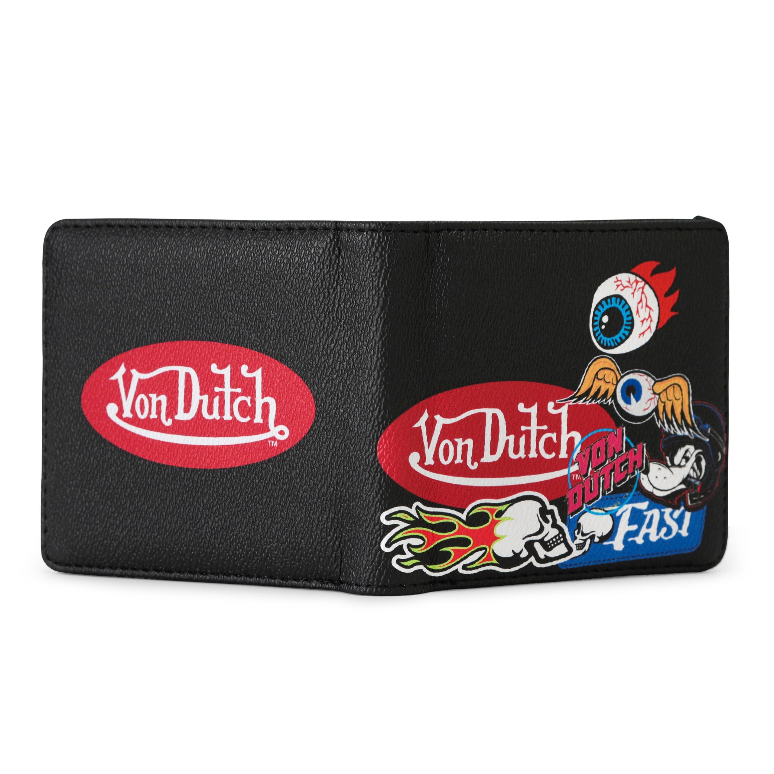 Multi-Flying Eye Bi-fold Wallet - Image 7