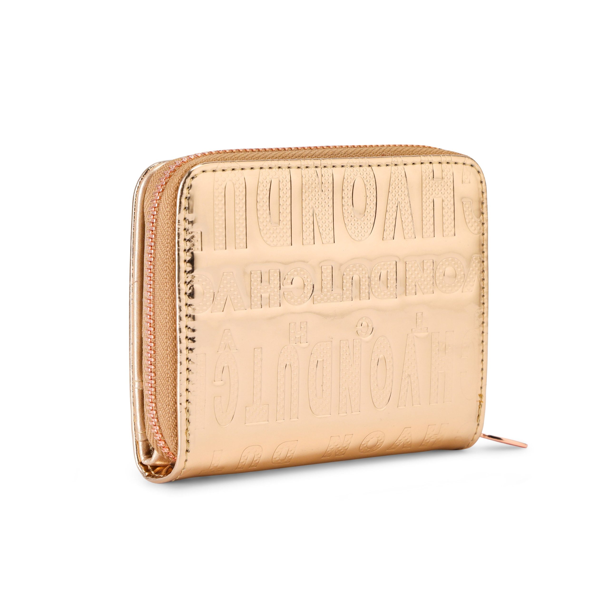 Reflective Logo Zip-Up Wallet - Image 4