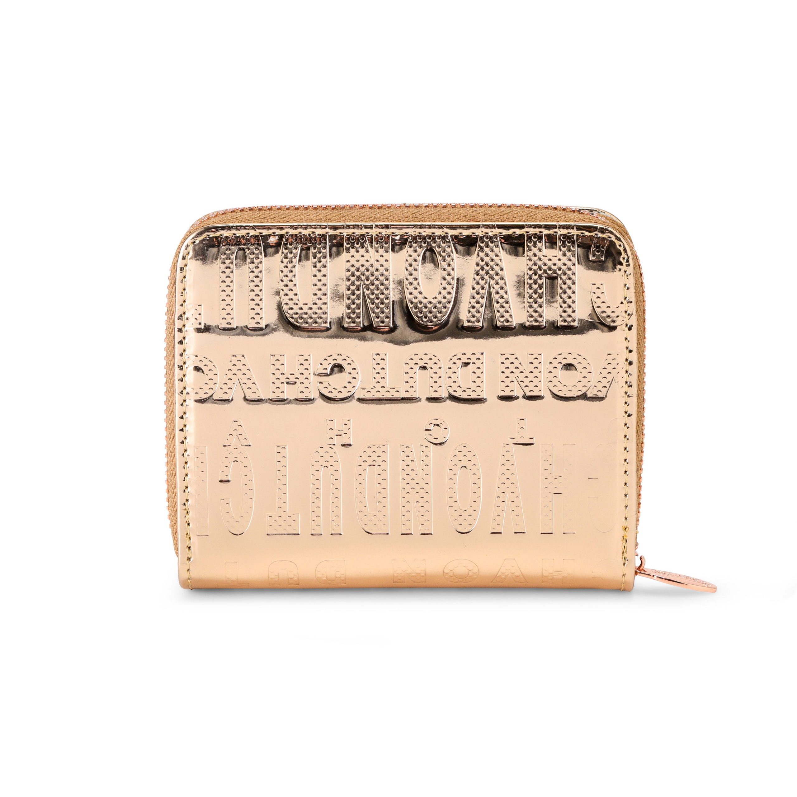 Reflective Logo Zip-Up Wallet - Image 5