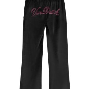 Velour Sweats ?C Black