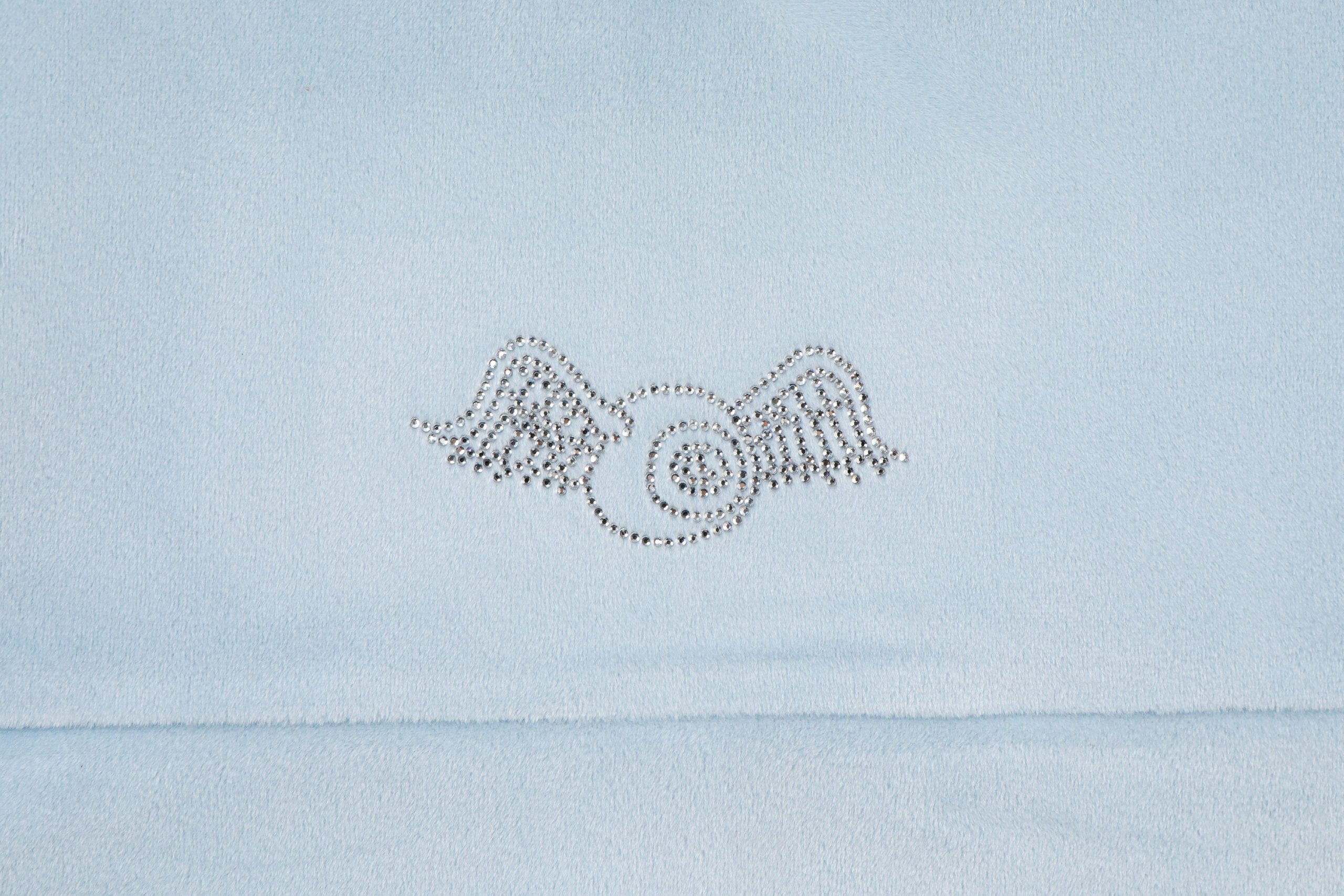 Velour Zip Up ?C Light Blue - Image 4