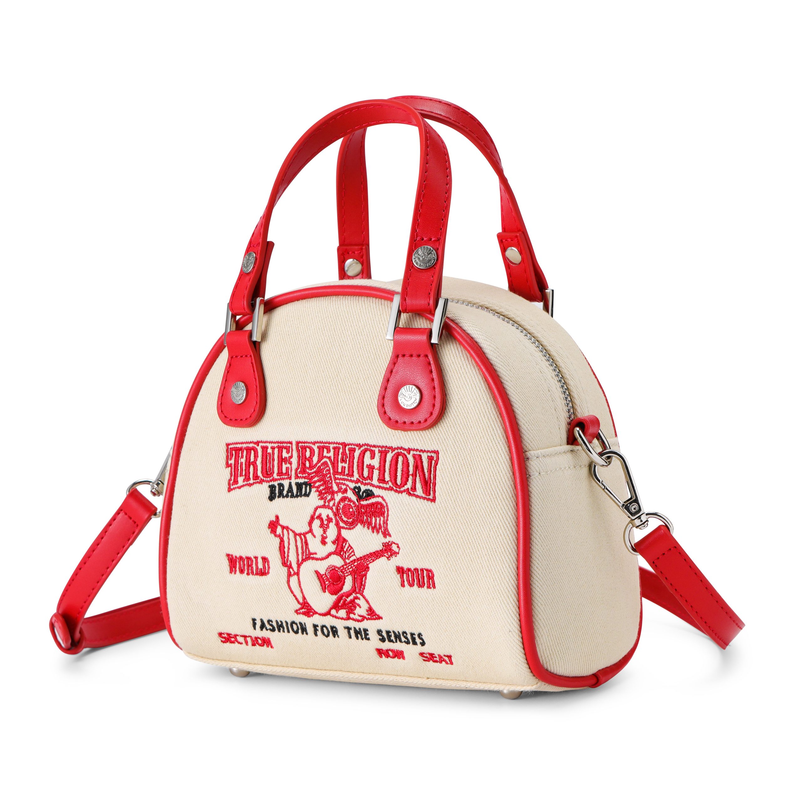 Von Dutch x True Religion Bowling Bag - Cream Denim - Image 3